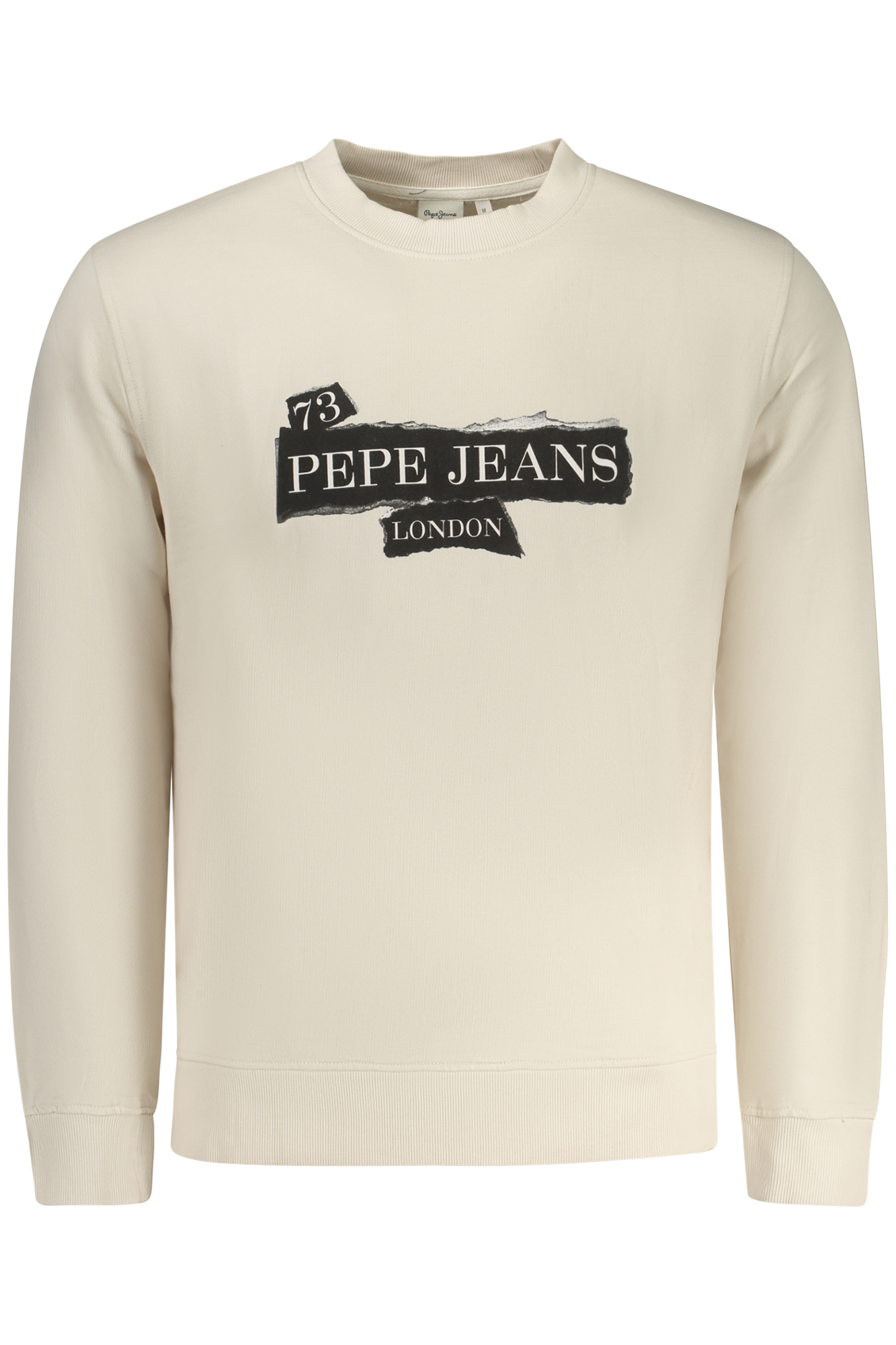 PEPE JEANS vyriškas smėlio spalvos džemperis su užtrauktuku PEPE JEANS vyriškas smėlio spalvos džemperis su užtrauktuku