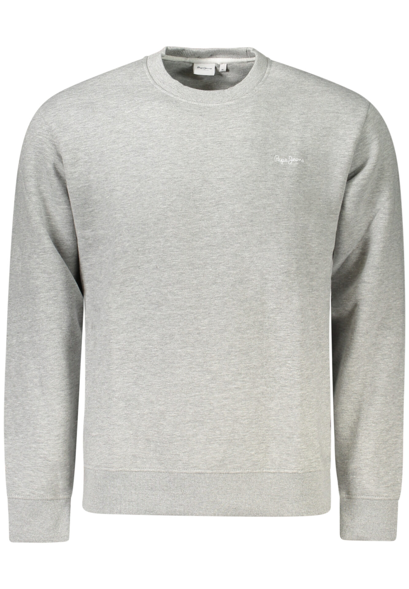 PEPE JEANS MEN'S GRAY ZIP-UP SWEATSHIRT