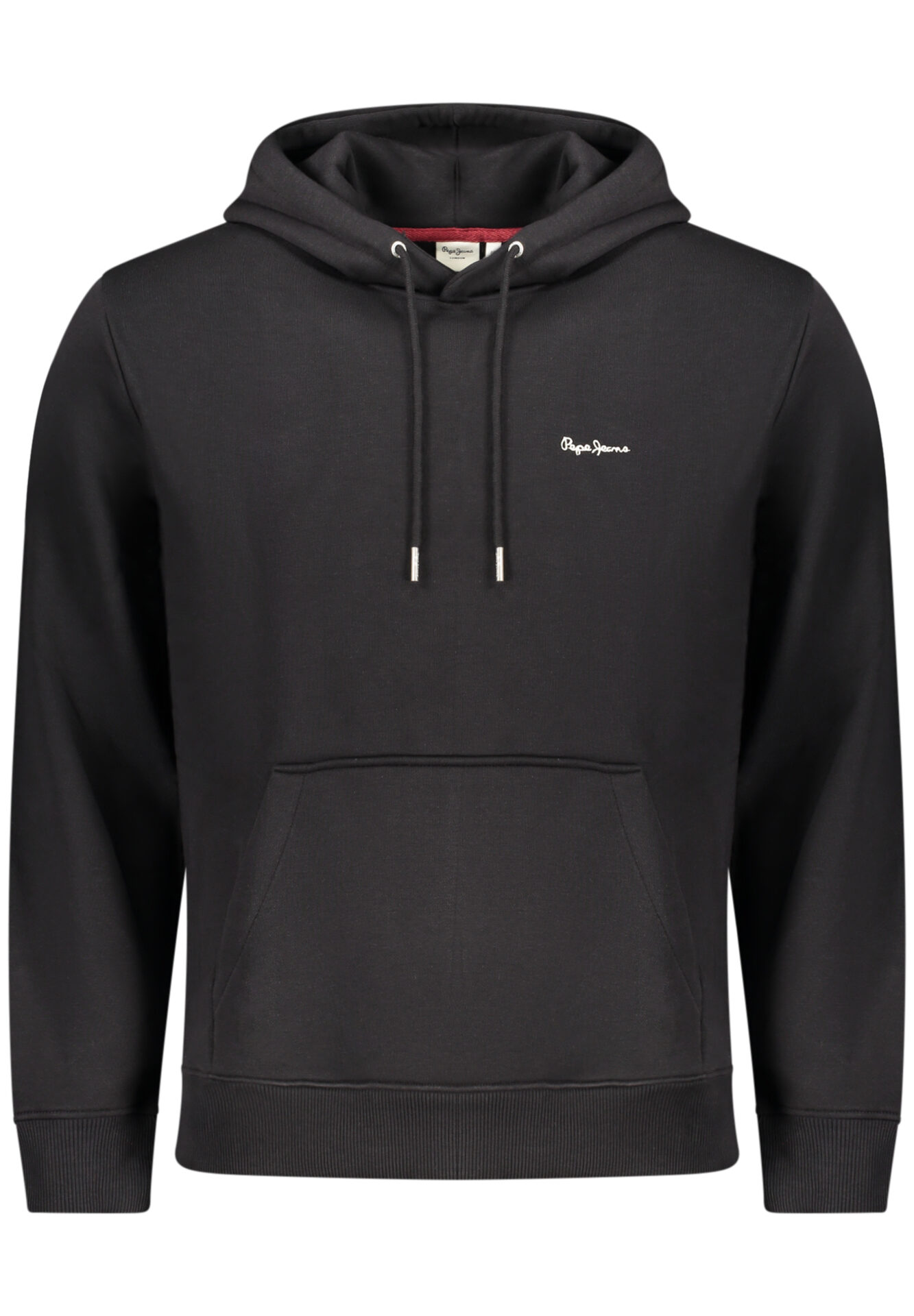 PEPE JEANS MEN'S BLACK ZIP-UP SWEATSHIRT