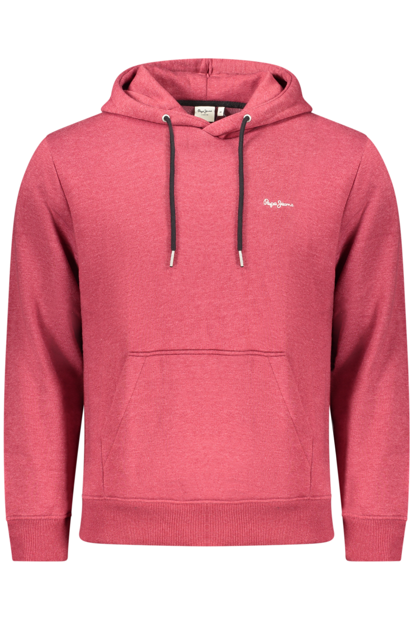 PEPE JEANS MEN'S RED ZIP-UP SWEATSHIRT PEPE JEANS MEN'S RED ZIP-UP SWEATSHIRT