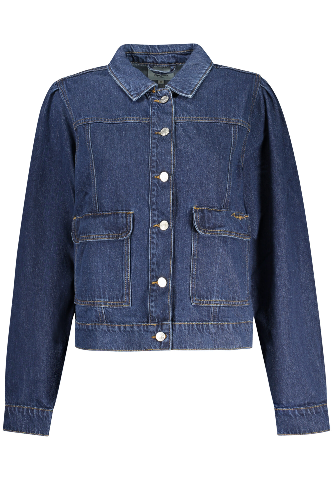 PEPE JEANS WOMEN'S BLUE DENIM JACKET