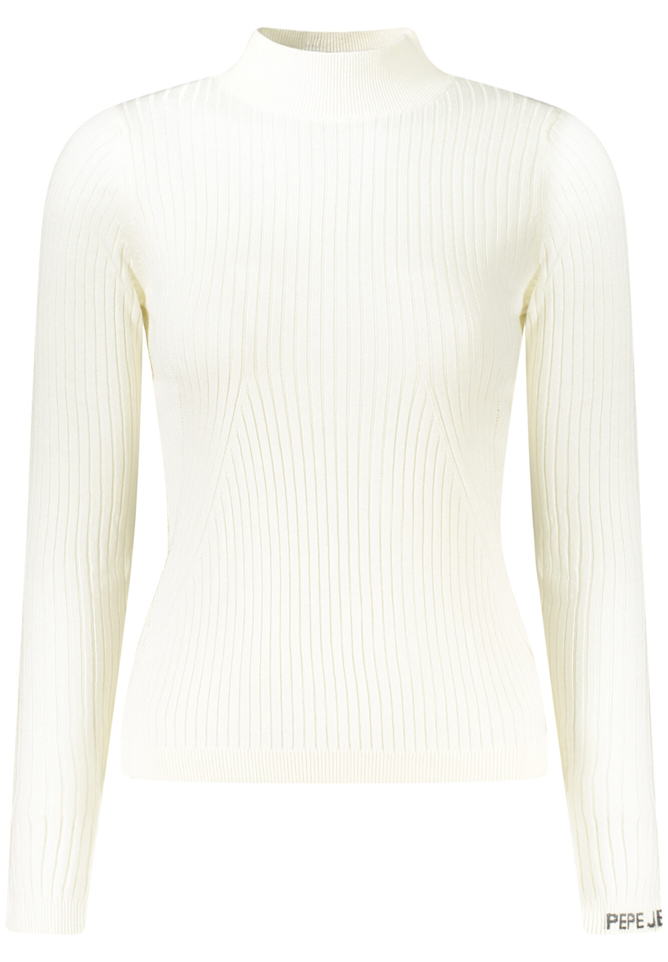 PEPE JEANS WOMEN'S WHITE SWEATER