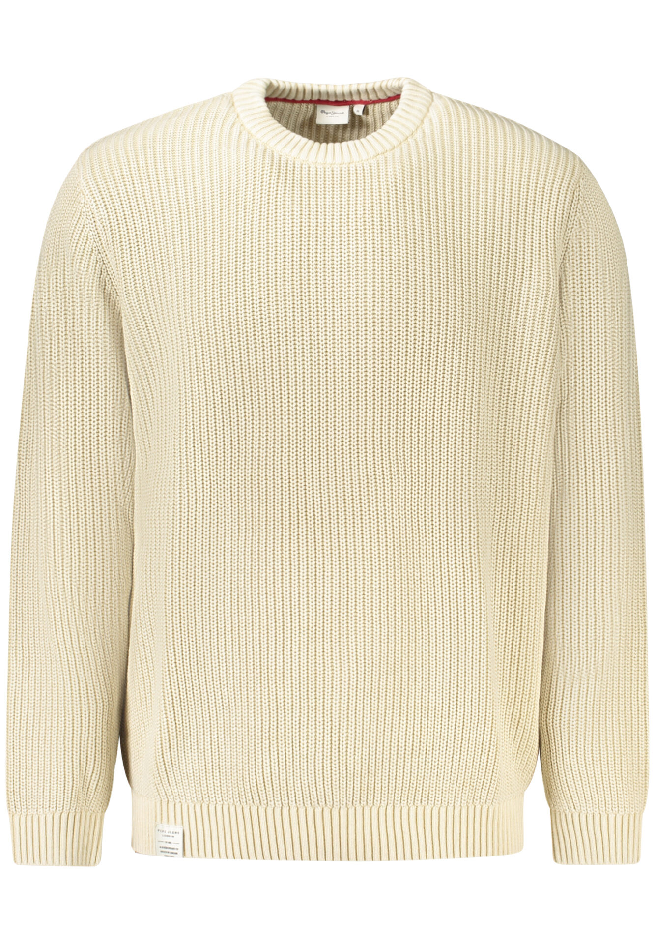 PEPE JEANS MEN'S BEIGE SWEATER