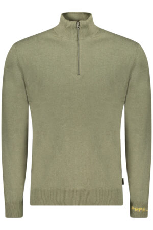 PEPE JEANS MEN'S GREEN SWEATER