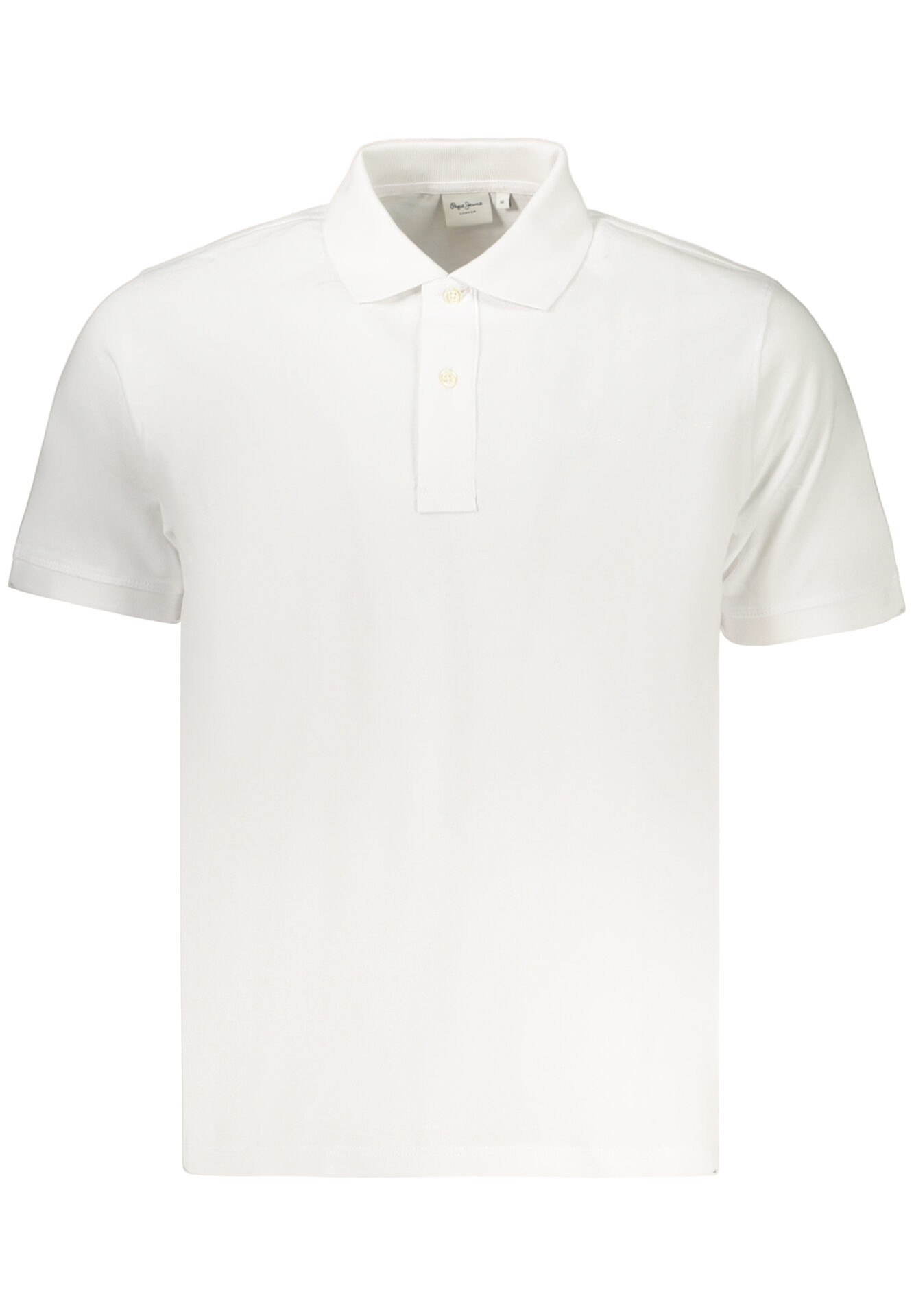 PEPE JEANS MEN'S SHORT-SLEEVED POLO SHIRT WHITE