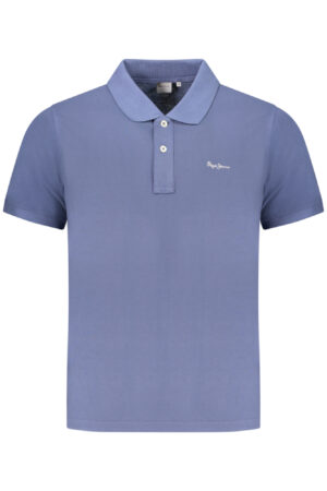 PEPE JEANS MEN'S SHORT-SLEEVE POLO SHIRT, BLUE