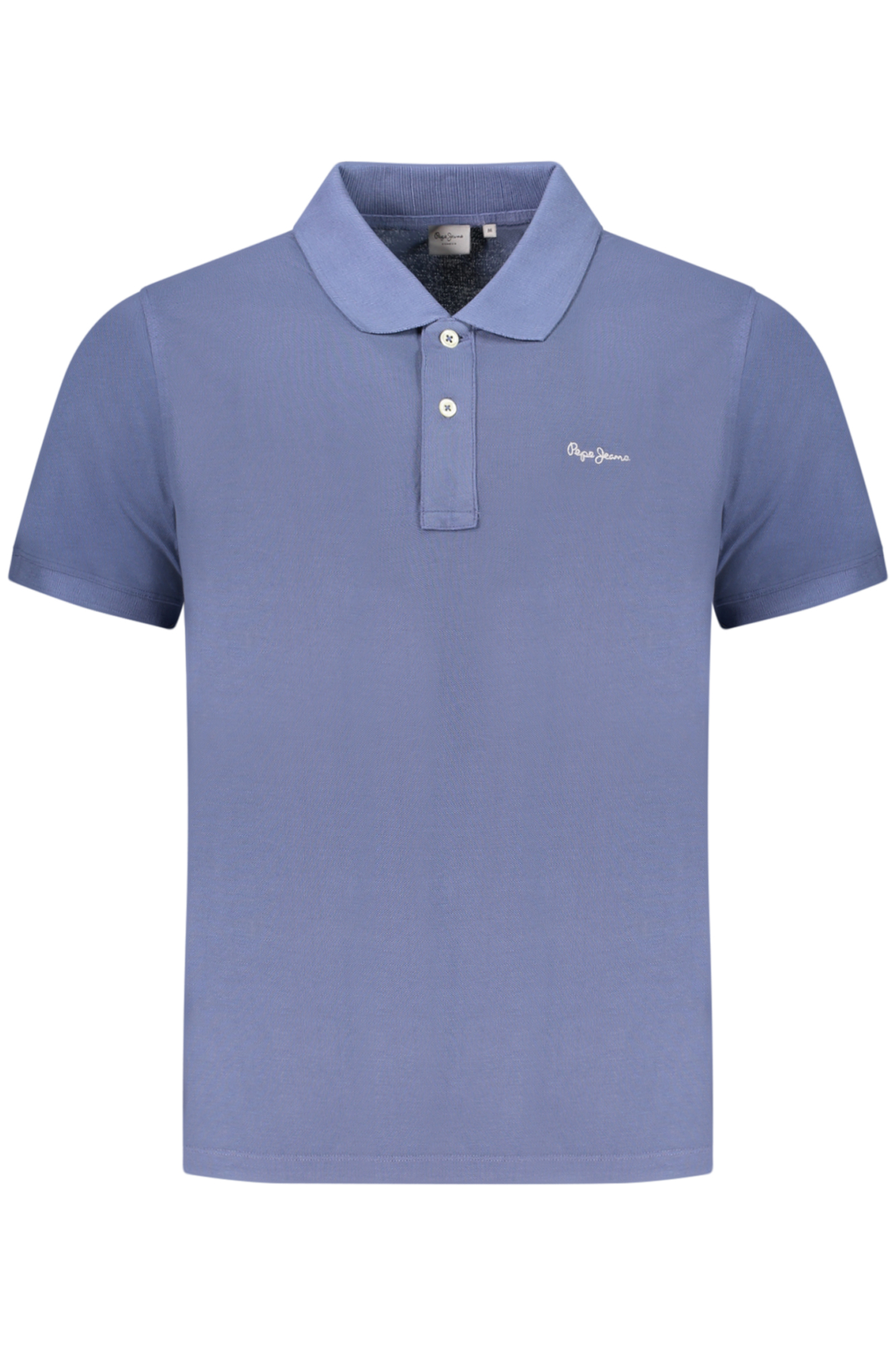 PEPE JEANS MEN'S SHORT-SLEEVE POLO SHIRT, BLUE PEPE JEANS MEN'S SHORT-SLEEVE POLO SHIRT, BLUE
