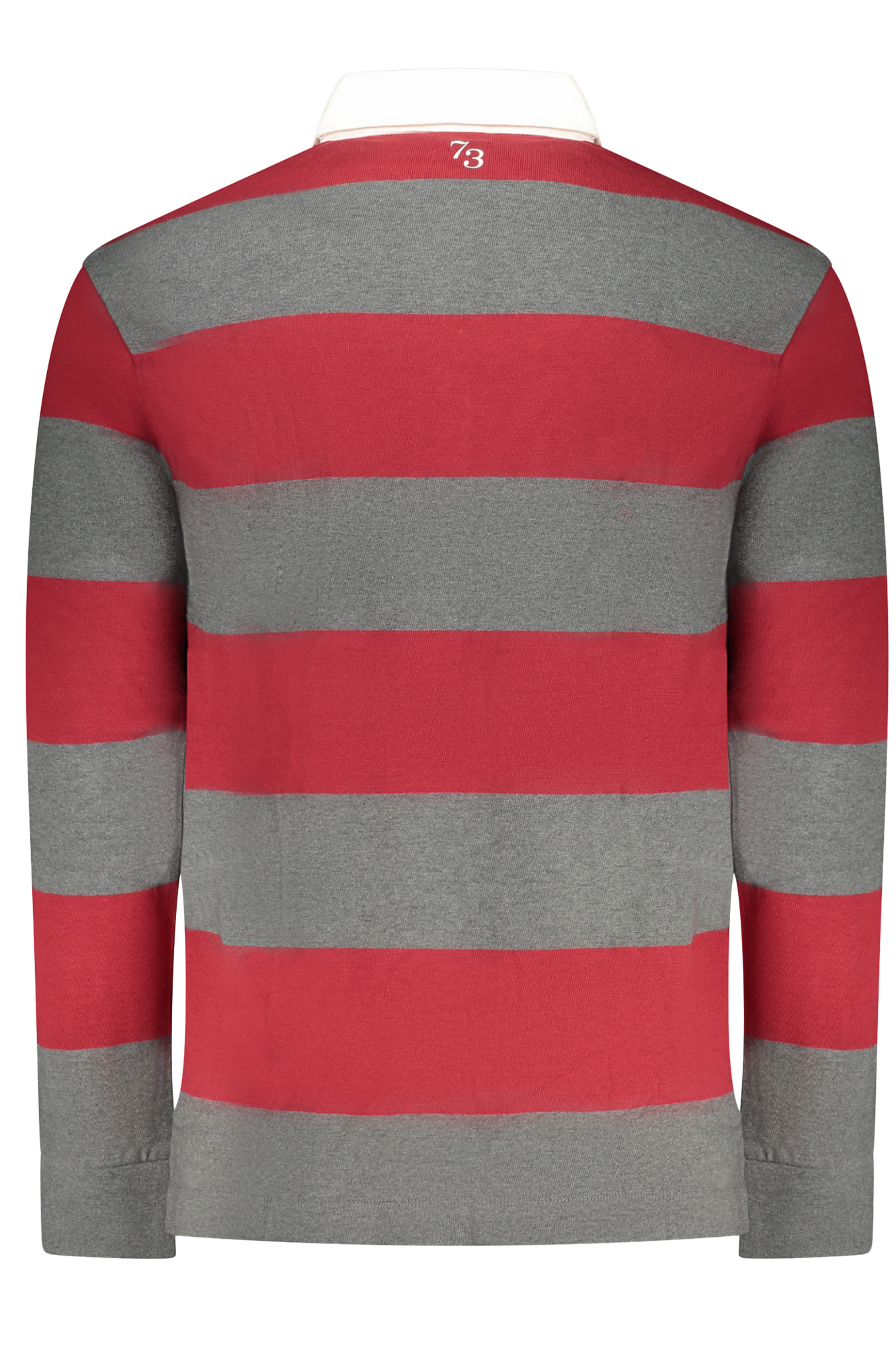 PEPE JEANS MEN'S LONG-SLEEVED POLO SHIRT, RED PEPE JEANS MEN'S LONG-SLEEVED POLO SHIRT, RED - Image 2