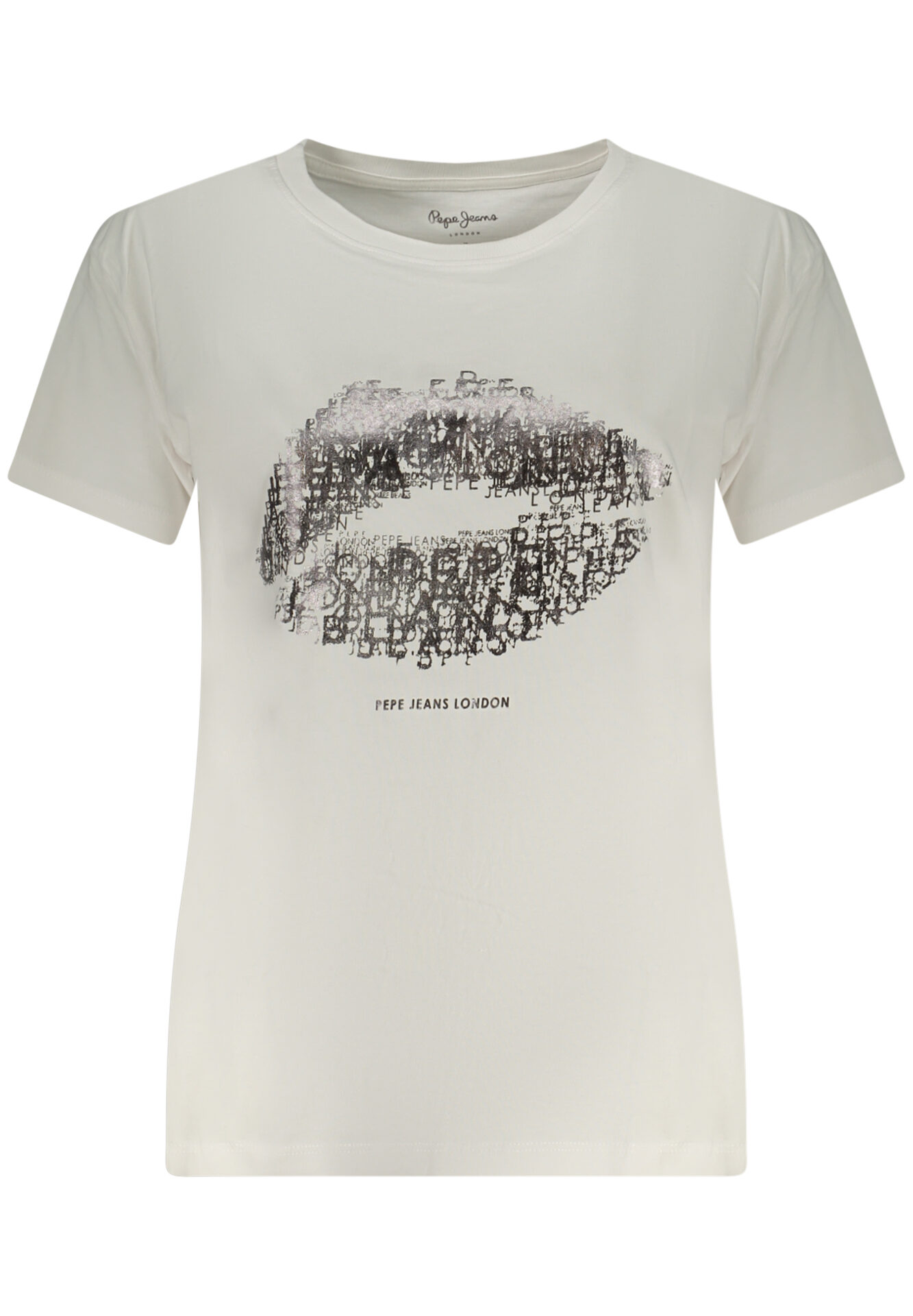 PEPE JEANS WOMEN'S SHORT-SLEEVE T-SHIRT WHITE
