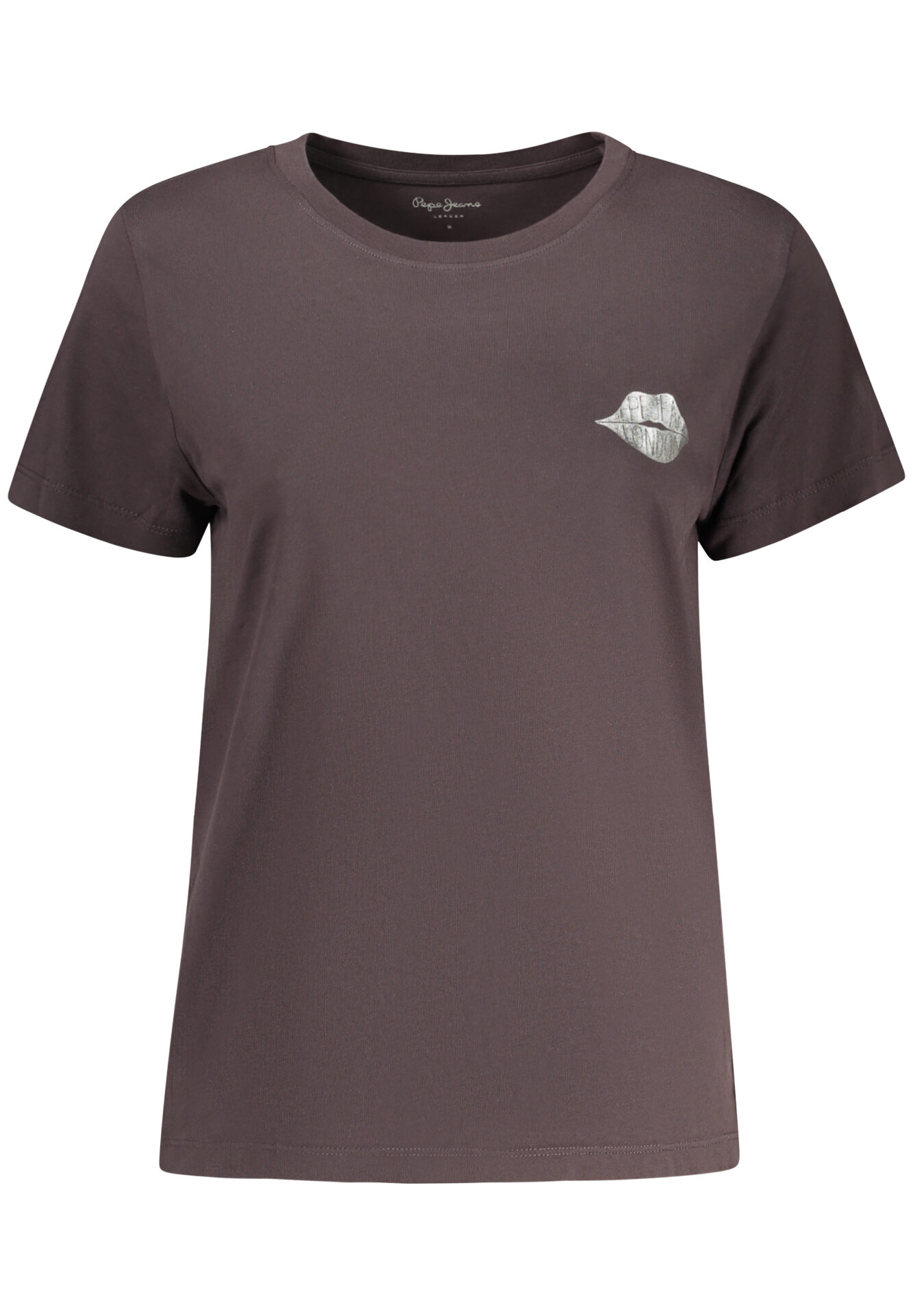 PEPE JEANS WOMEN'S SHORT-SLEEVE T-SHIRT BLACK