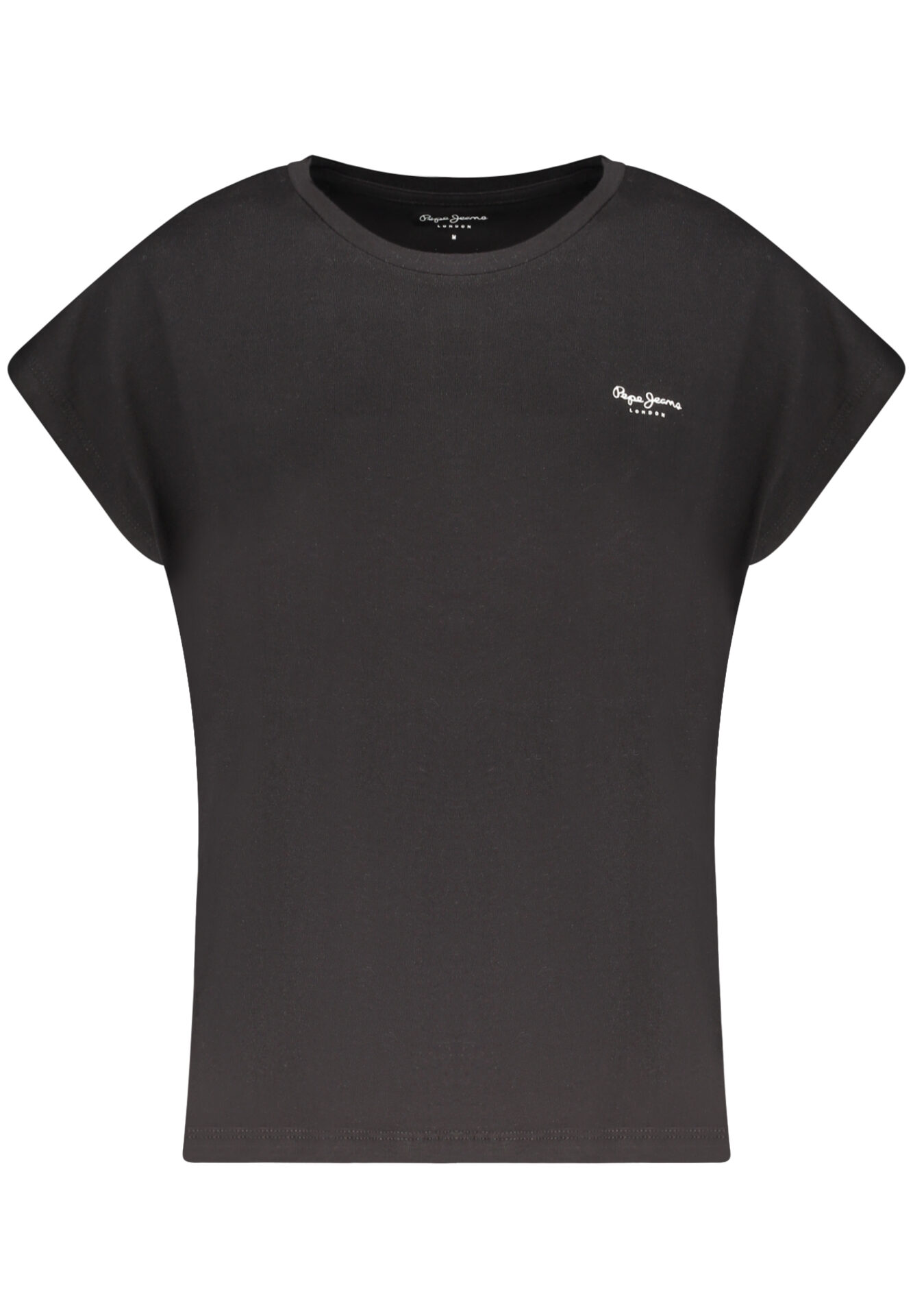 PEPE JEANS WOMEN'S SHORT-SLEEVE T-SHIRT BLACK