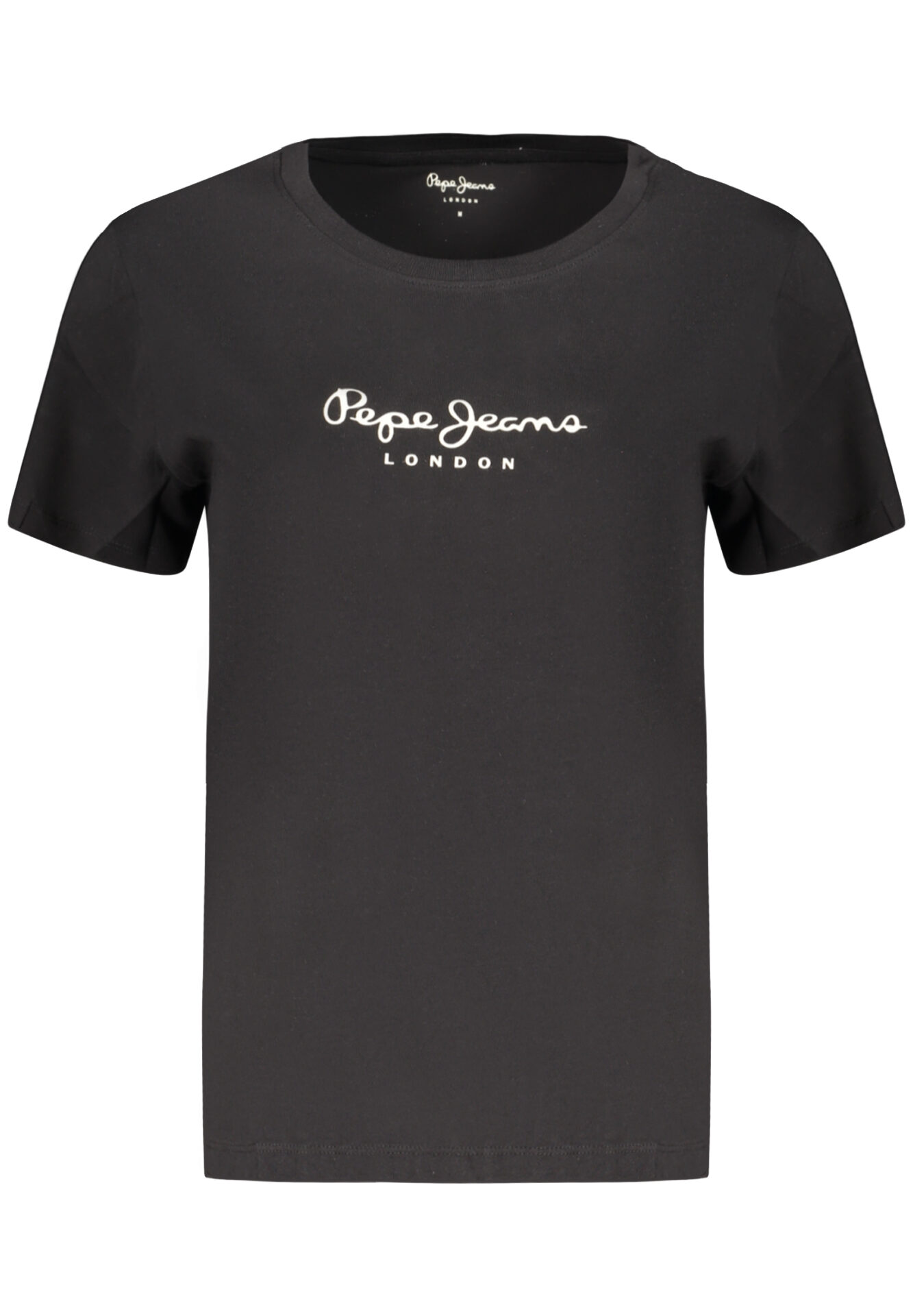 PEPE JEANS WOMEN'S SHORT-SLEEVE T-SHIRT BLACK