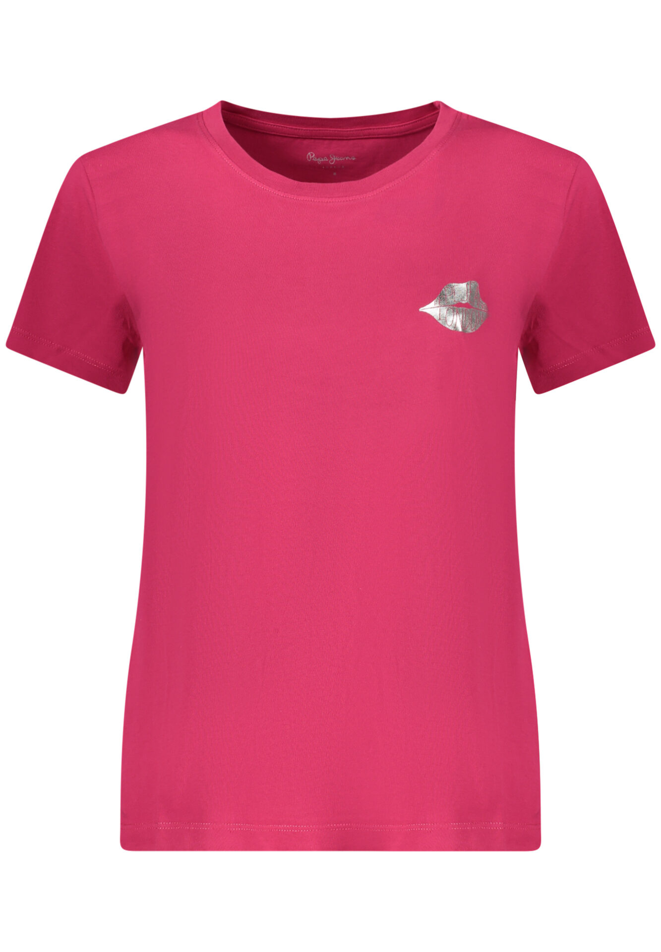 PEPE JEANS WOMEN'S SHORT-SLEEVED T-SHIRT, RED