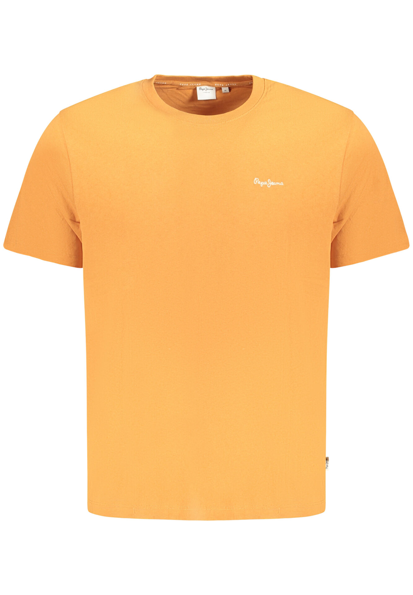 PEPE JEANS MEN'S SHORT SLEEVE T-SHIRT ORANGE