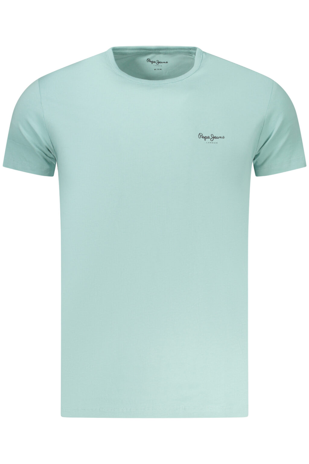pepejeanst-shirtmanichecorteuomoazzurro_1 PEPE JEANS mėlyni vyriški marškinėliai trumpomis rankovėmis