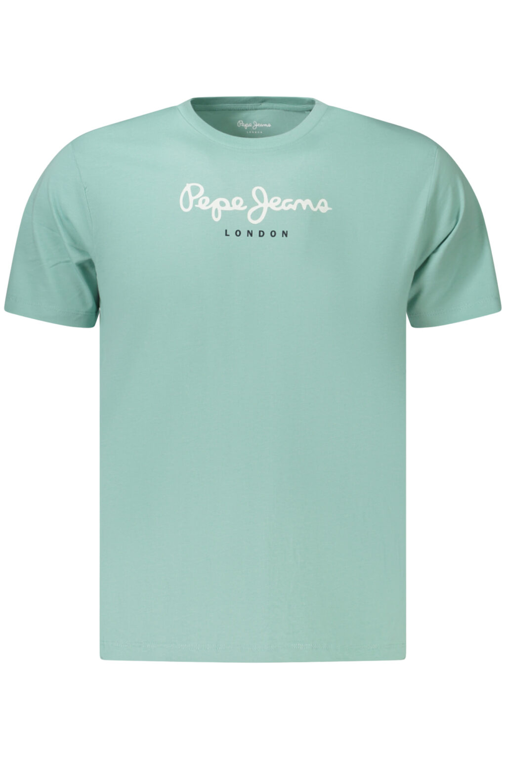 PEPE JEANS mėlyni vyriški marškinėliai trumpomis rankovėmis