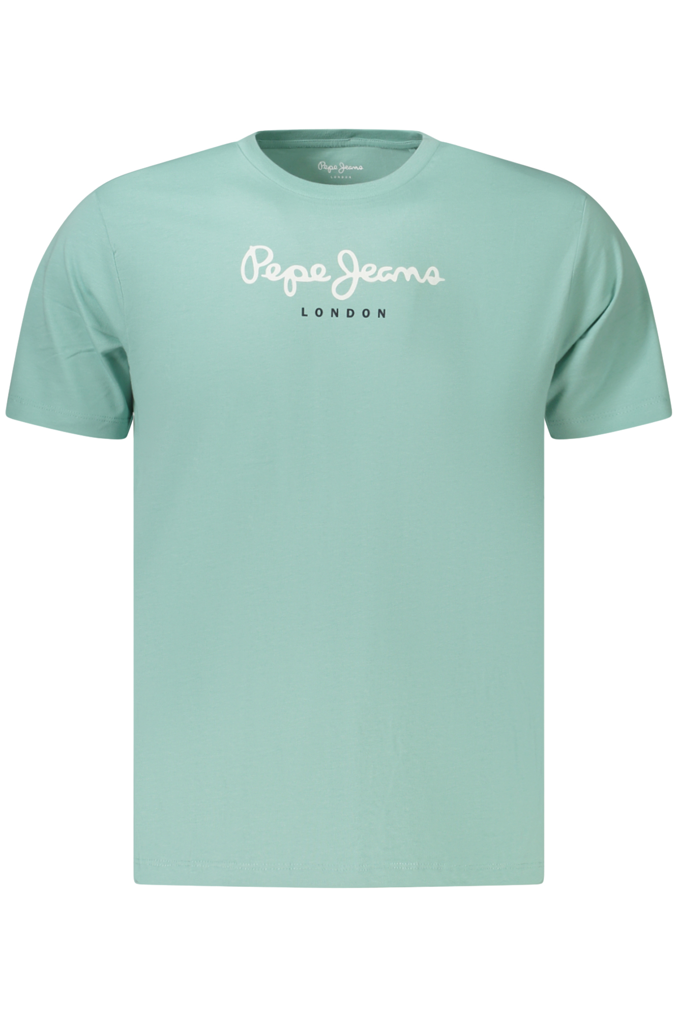 PEPE JEANS mėlyni vyriški marškinėliai trumpomis rankovėmis PEPE JEANS mėlyni vyriški marškinėliai trumpomis rankovėmis