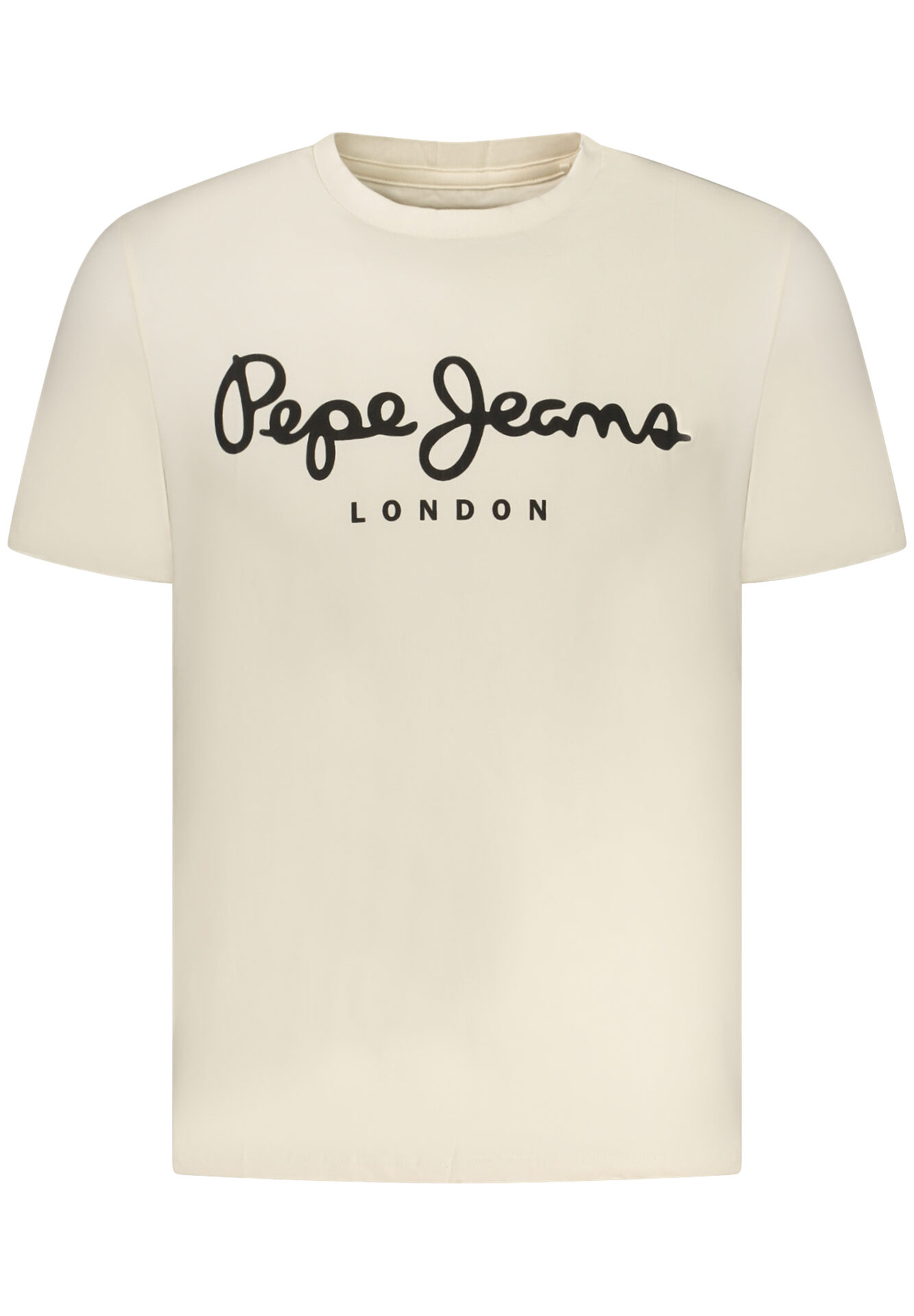 PEPE JEANS MEN'S SHORT-SLEEVE T-SHIRT, BEIGE