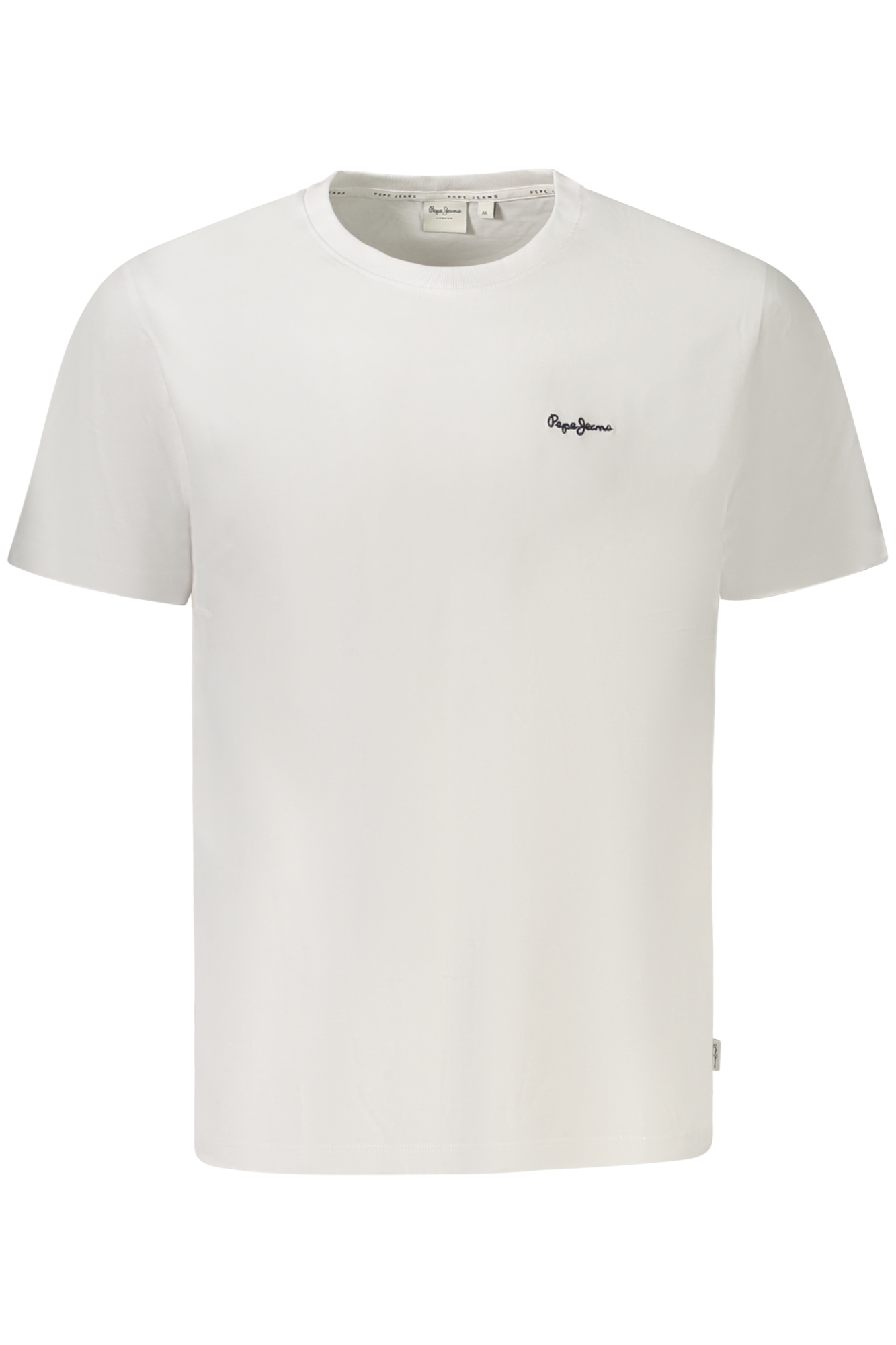 PEPE JEANS MEN'S SHORT-SLEEVED T-SHIRT WHITE PEPE JEANS MEN'S SHORT-SLEEVED T-SHIRT WHITE