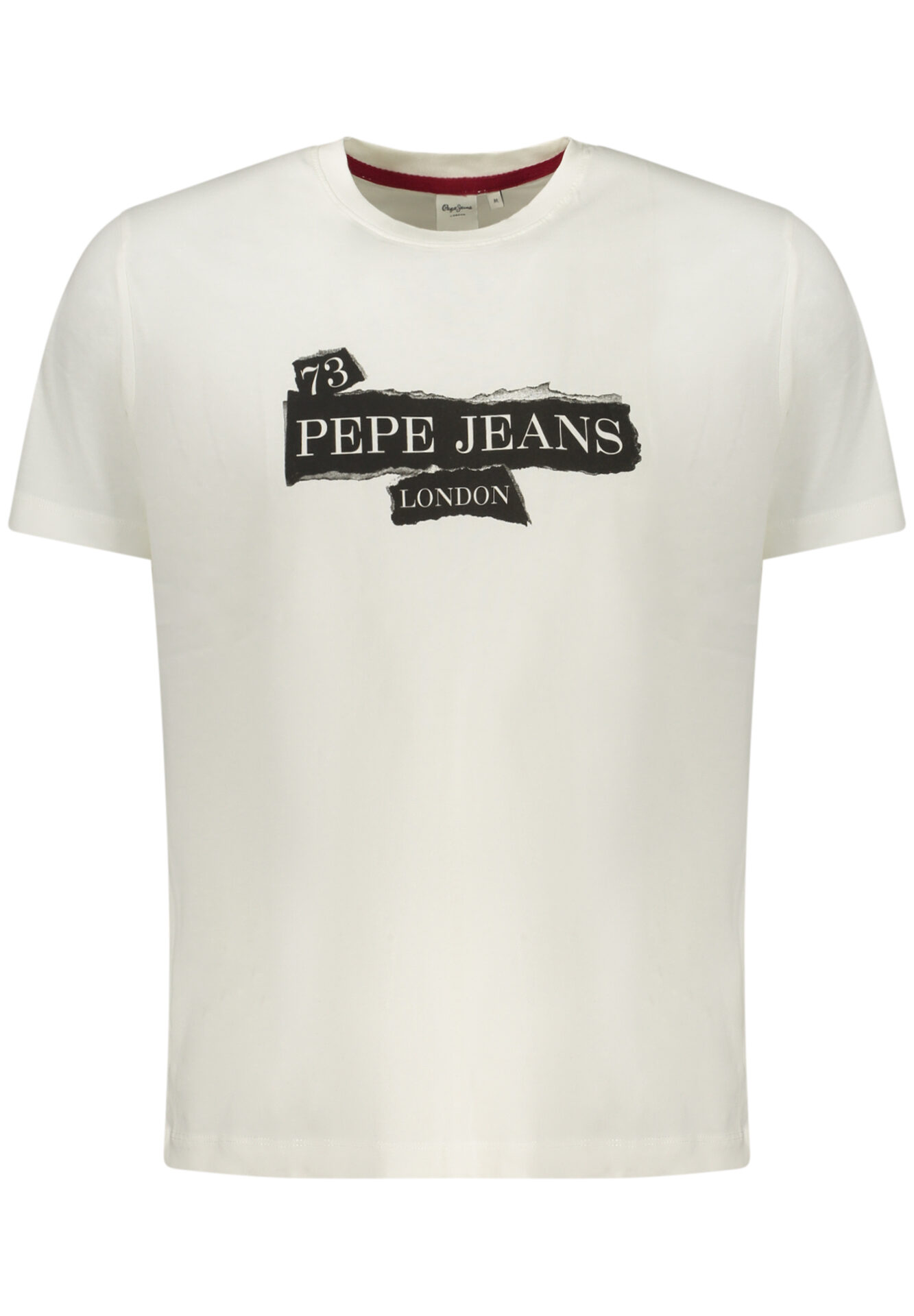 PEPE JEANS MEN'S SHORT-SLEEVED T-SHIRT WHITE