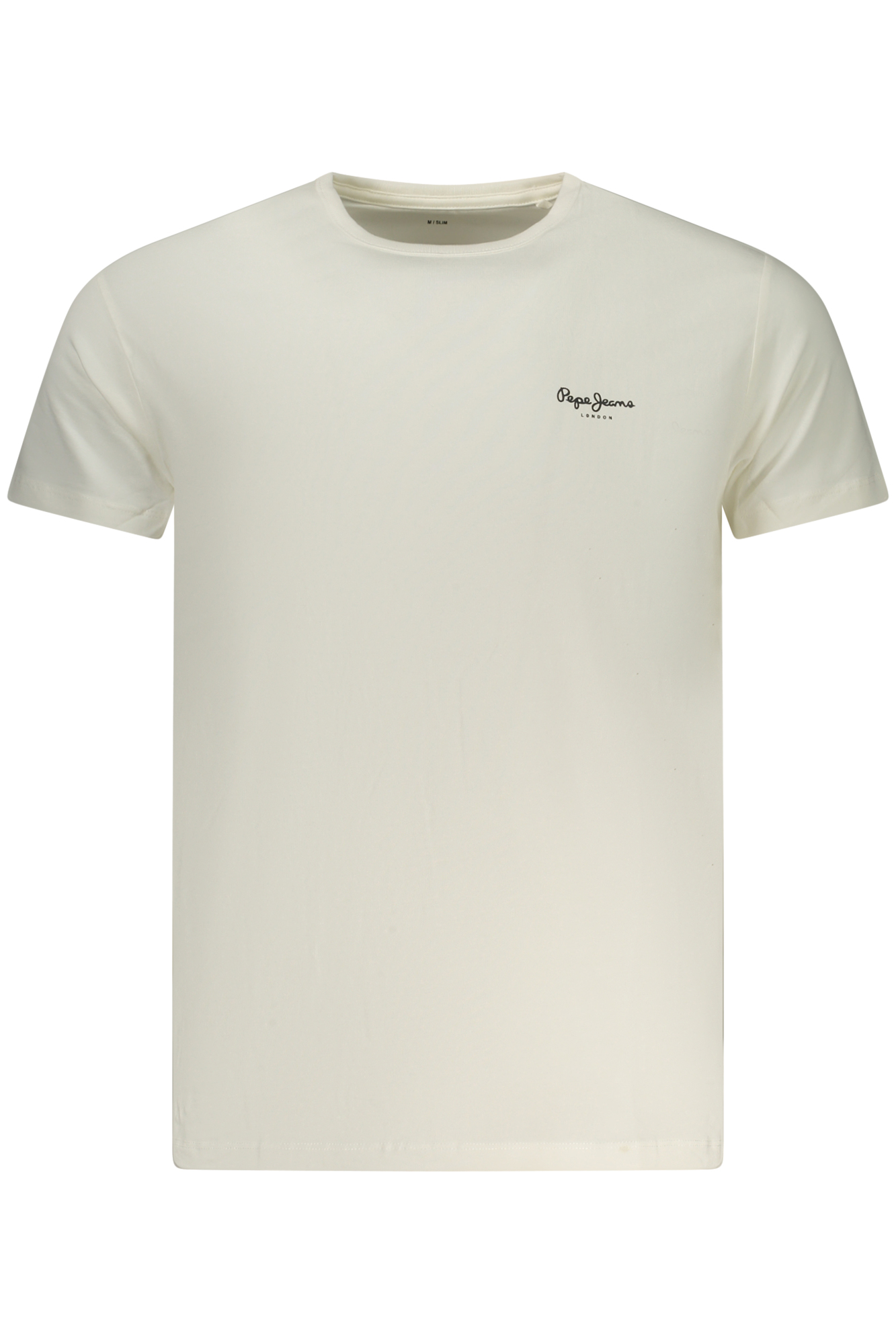 PEPE JEANS MEN'S SHORT-SLEEVED T-SHIRT WHITE PEPE JEANS MEN'S SHORT-SLEEVED T-SHIRT WHITE