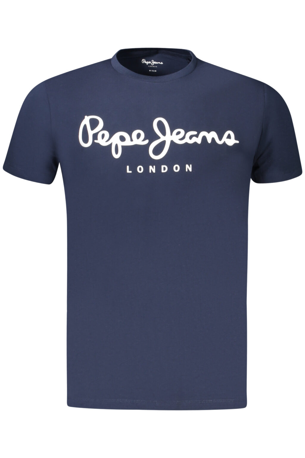 pepejeanst-shirtmanichecorteuomoblu_1 PEPE JEANS vyriški marškinėliai trumpomis rankovėmis, mėlyni