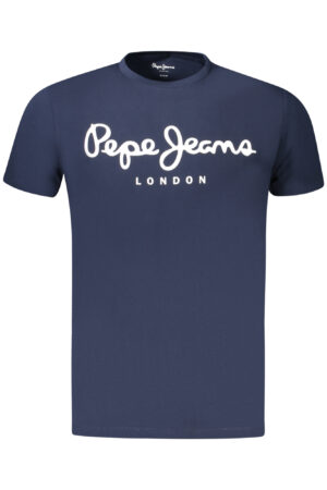 PEPE JEANS vyriški marškinėliai trumpomis rankovėmis, mėlyni