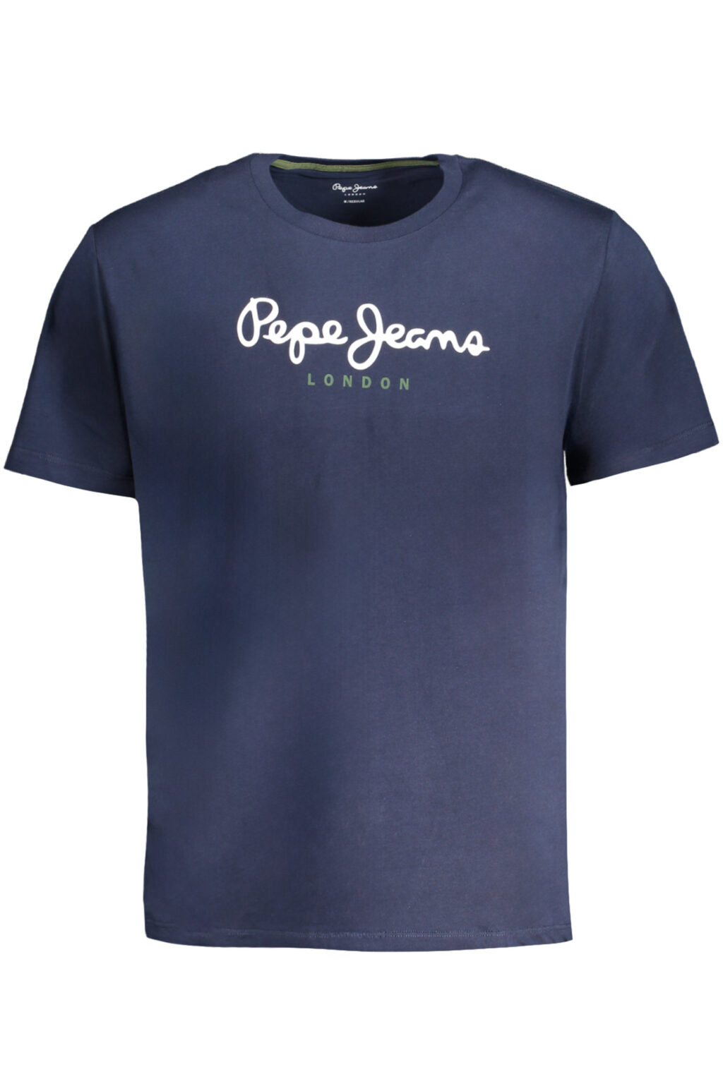 pepejeanst-shirtmanichecorteuomoblu_1 PEPE JEANS mėlyni vyriški marškinėliai trumpomis rankovėmis