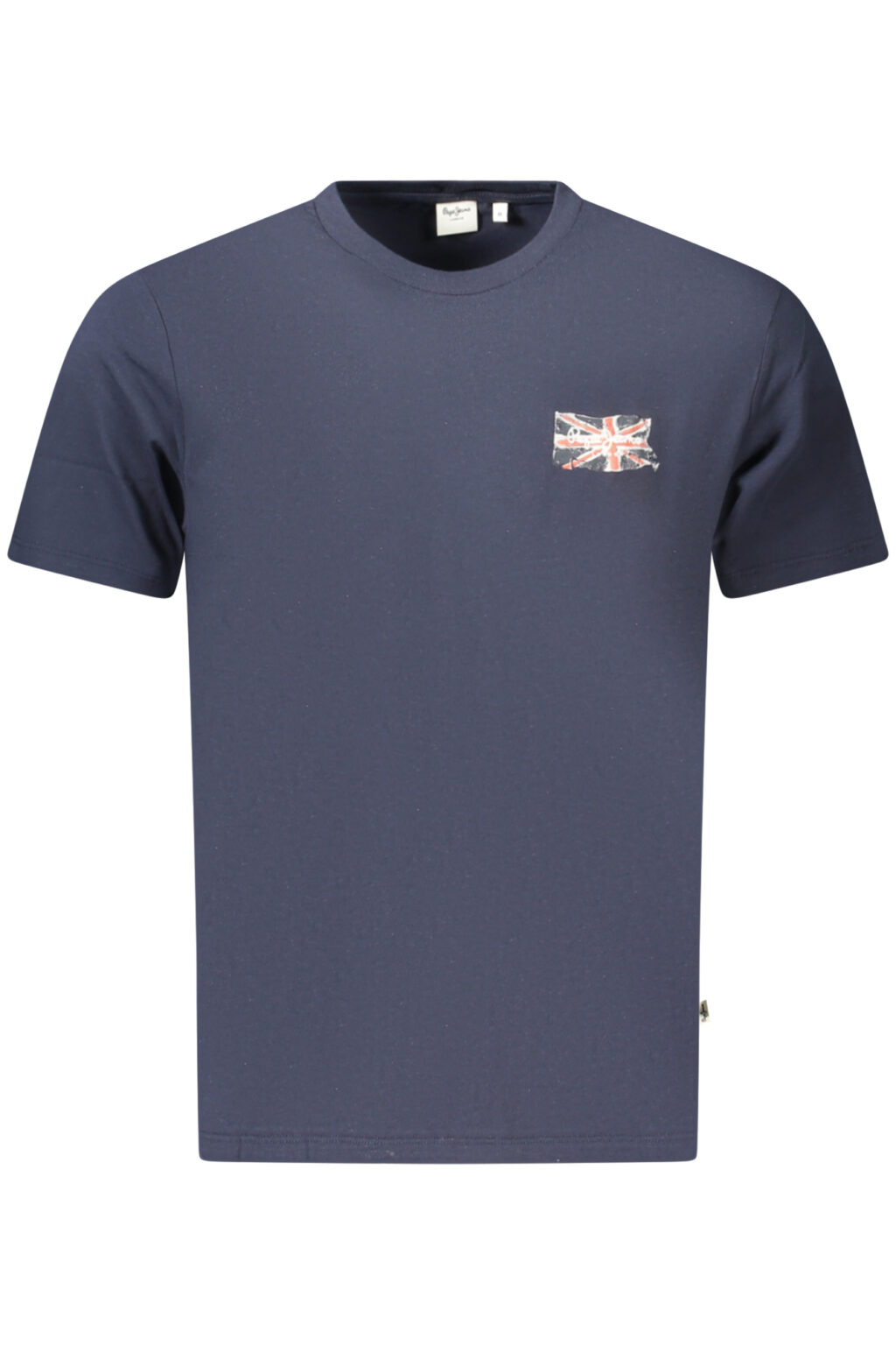 pepejeanst-shirtmanichecorteuomoblu_1 PEPE JEANS vyriški mėlyni marškinėliai trumpomis rankovėmis