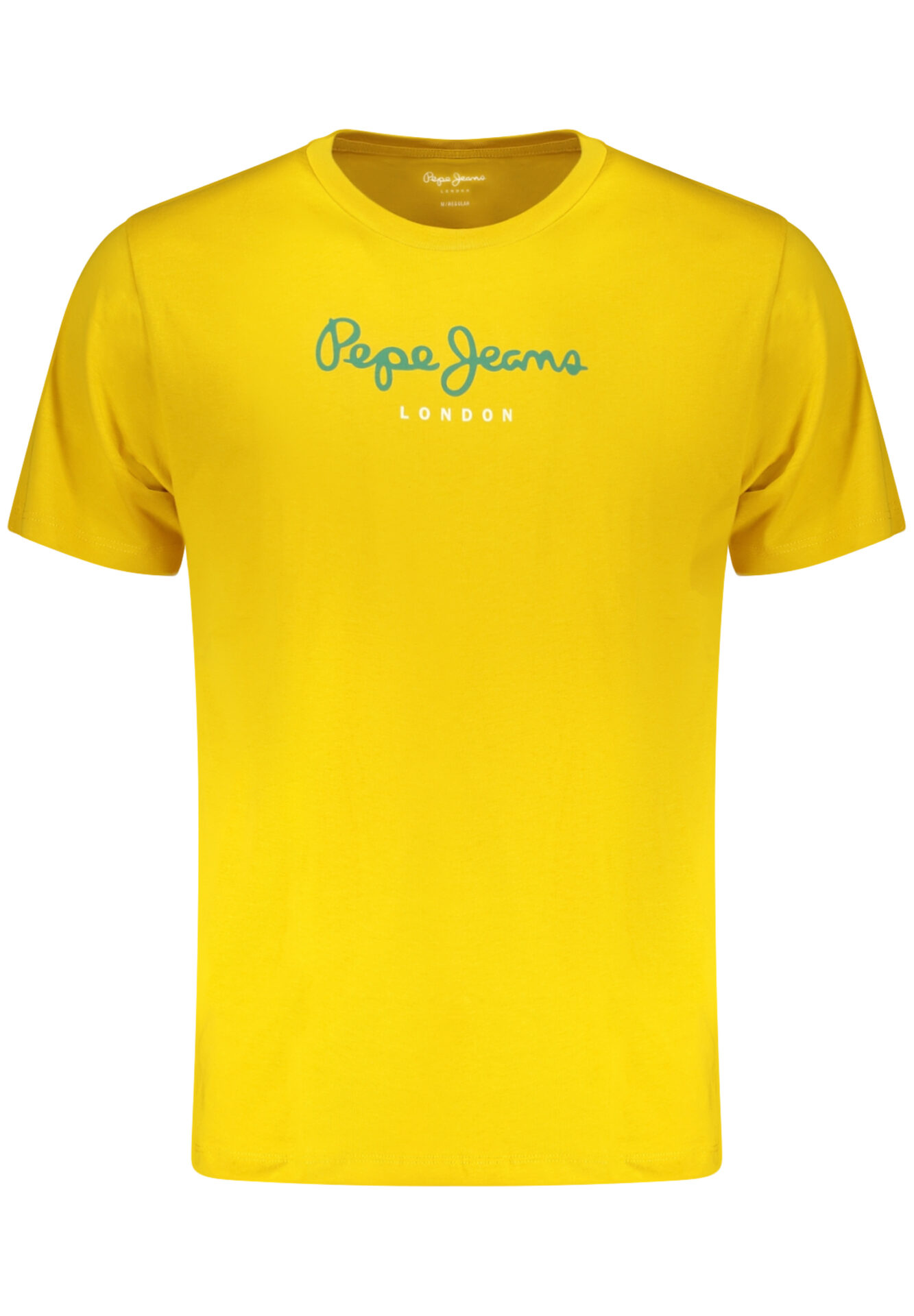 PEPE JEANS MEN'S SHORT-SLEEVED T-SHIRT YELLOW