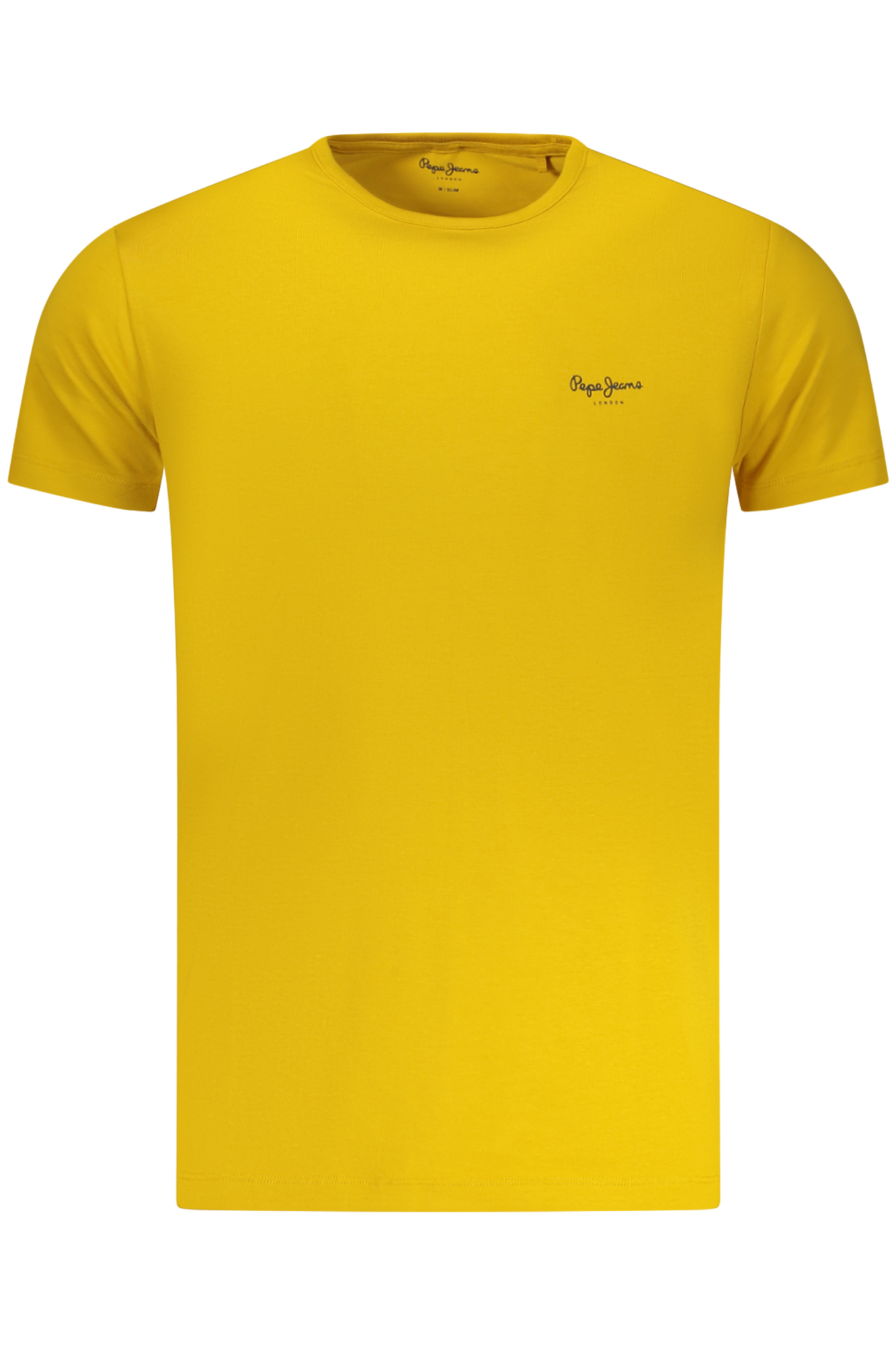 PEPE JEANS MEN'S SHORT-SLEEVED T-SHIRT YELLOW PEPE JEANS MEN'S SHORT-SLEEVED T-SHIRT YELLOW