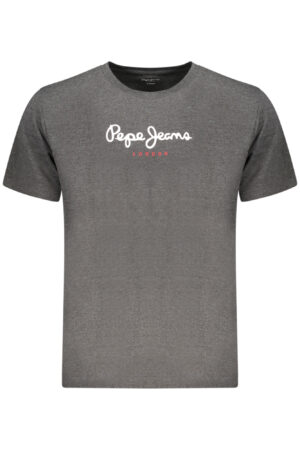 PEPE JEANS MEN'S SHORT-SLEEVED T-SHIRT, GREY