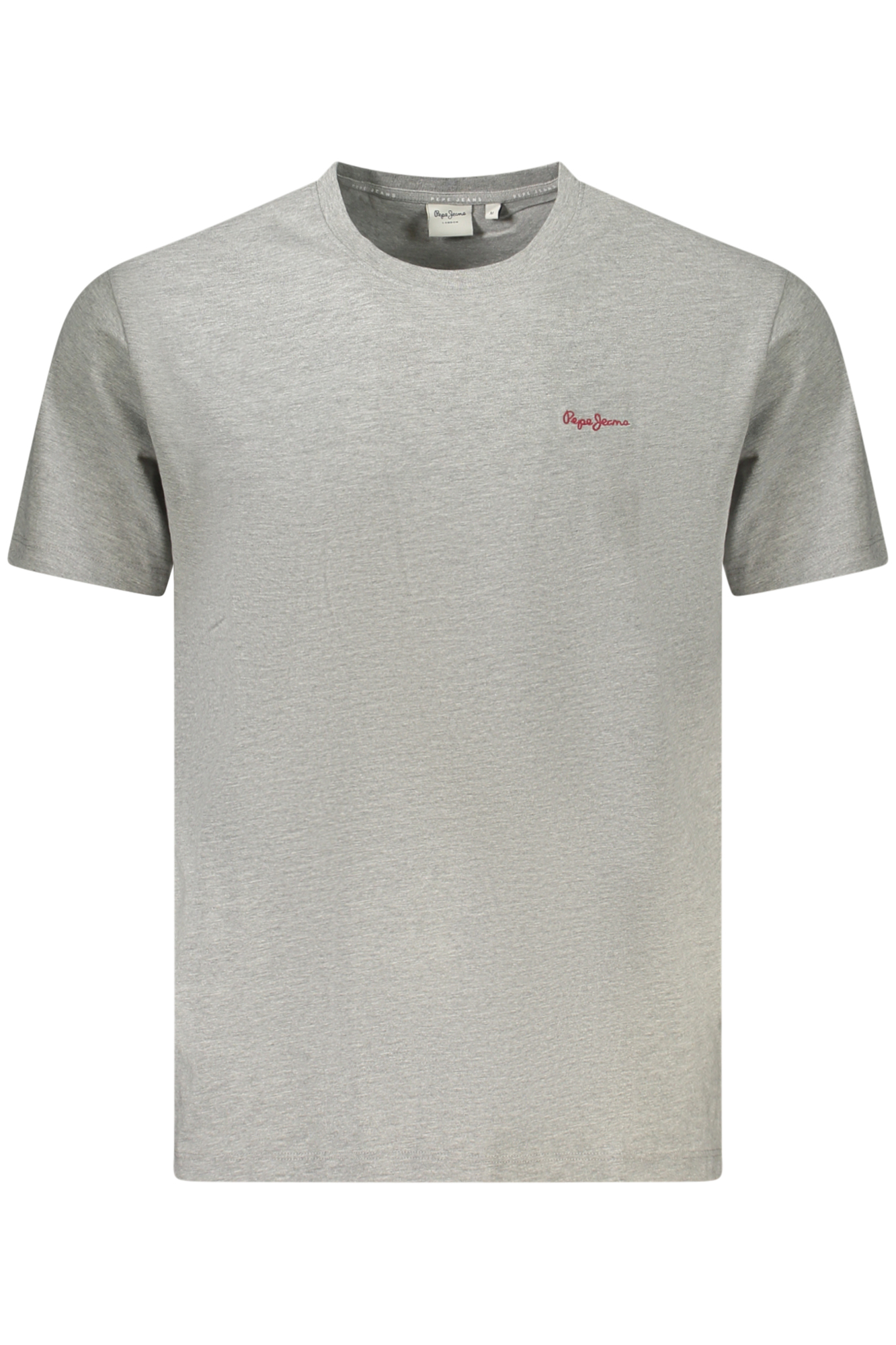 PEPE JEANS MEN'S SHORT-SLEEVED T-SHIRT, GREY PEPE JEANS MEN'S SHORT-SLEEVED T-SHIRT, GREY