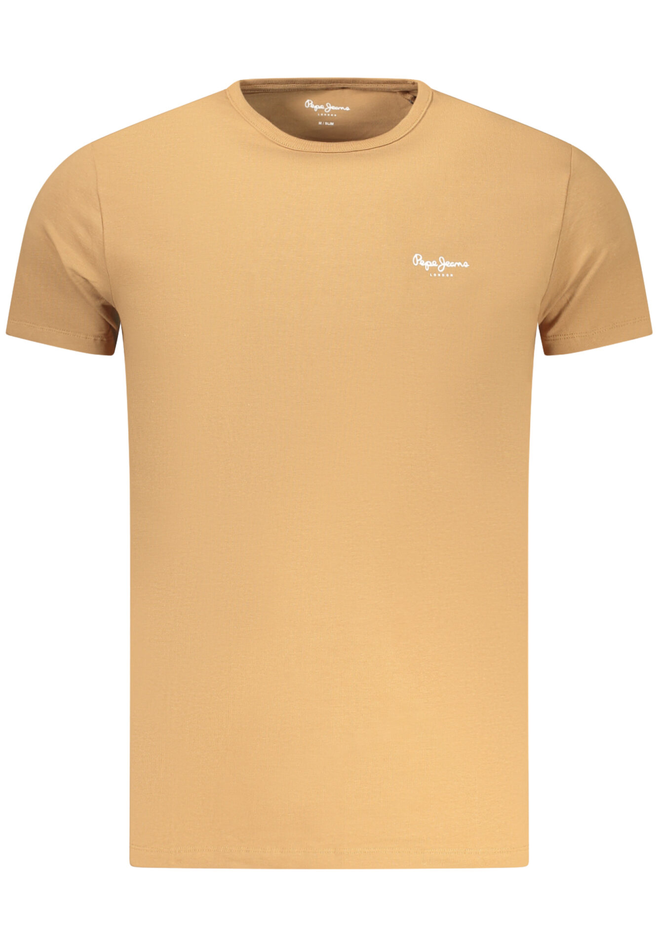 PEPE JEANS MEN'S SHORT-SLEEVE T-SHIRT, BROWN