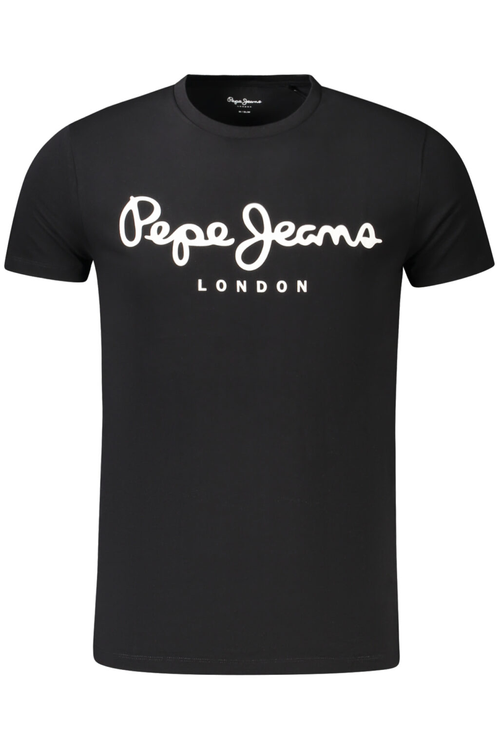 pepejeanst-shirtmanichecorteuomonero_1 PEPE JEANS vyriški marškinėliai trumpomis rankovėmis, juodi