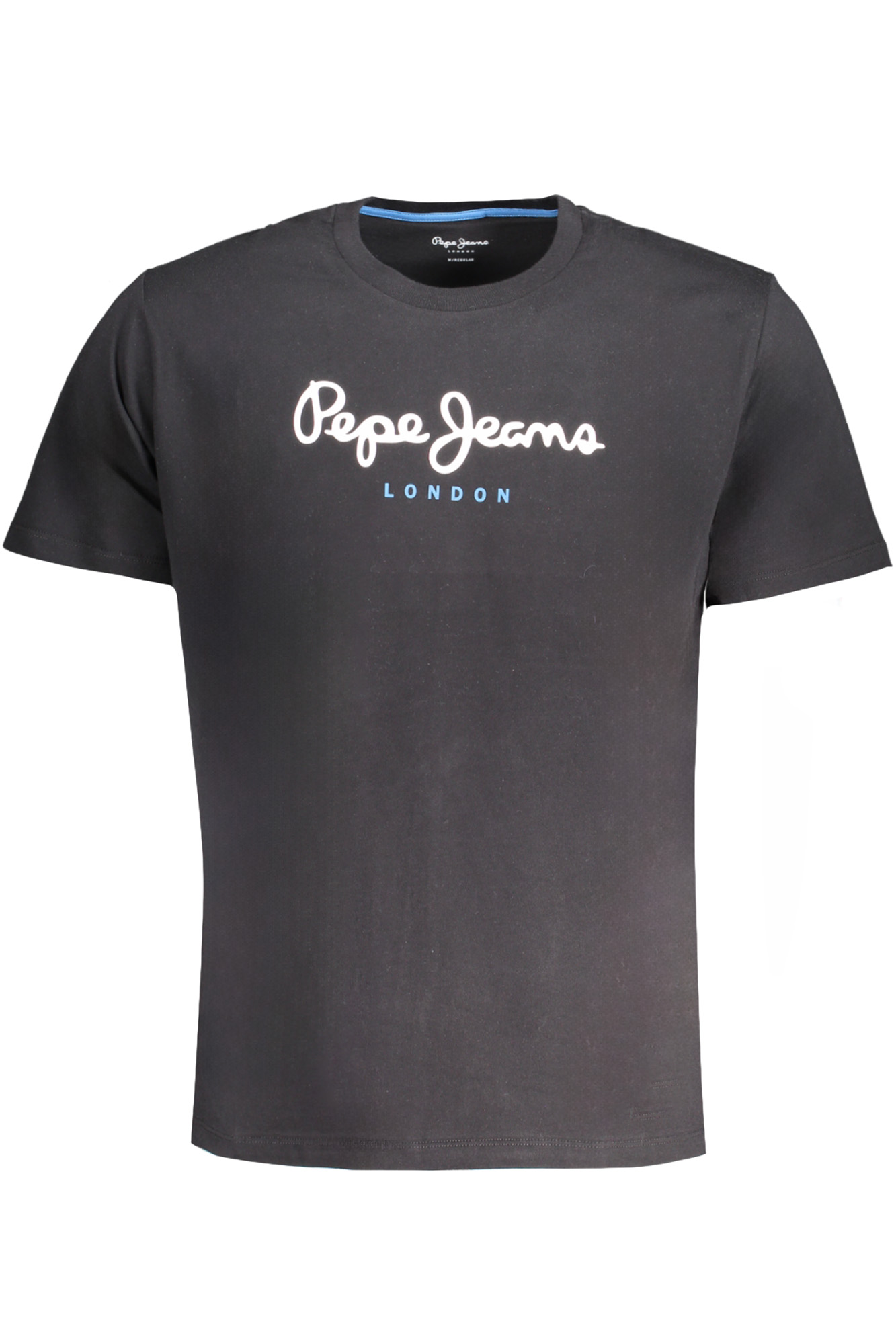PEPE JEANS juodi vyriški marškinėliai trumpomis rankovėmis PEPE JEANS juodi vyriški marškinėliai trumpomis rankovėmis
