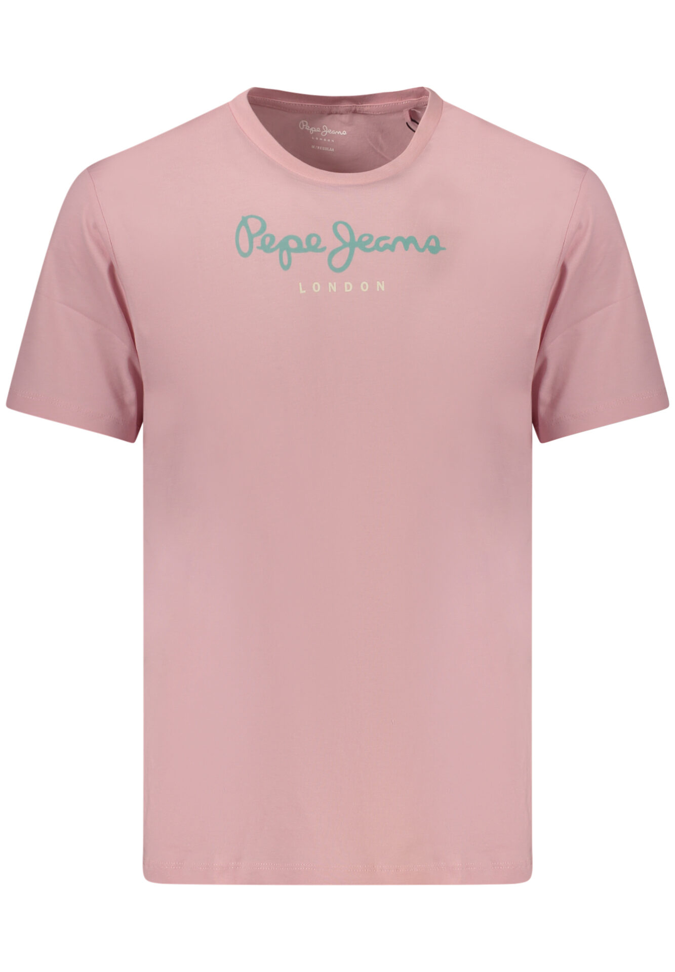 PEPE JEANS MEN'S PINK SHORT-SLEEVE T-SHIRT