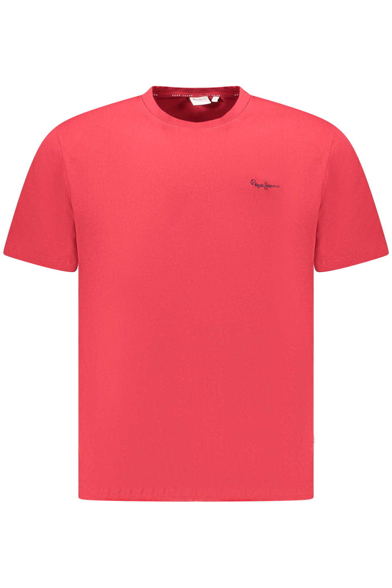 PEPE JEANS MEN'S SHORT SLEEVE T-SHIRT RED PEPE JEANS MEN'S SHORT SLEEVE T-SHIRT RED