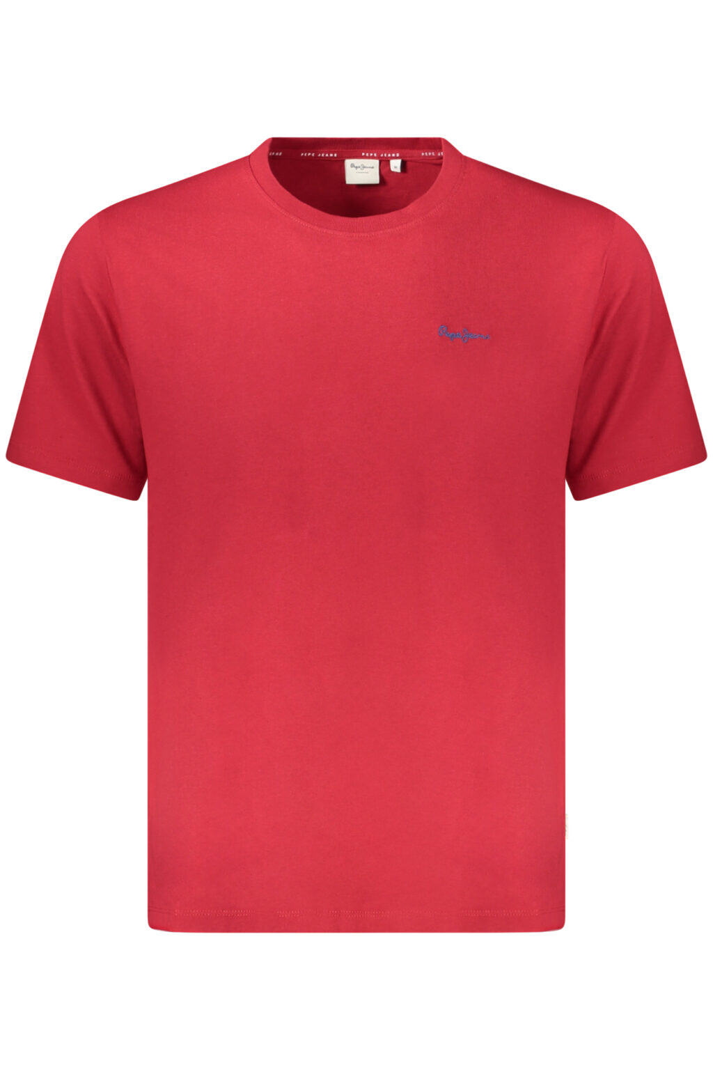 pepejeanst-shirtmanichecorteuomorosso_1 PEPE JEANS vyriški marškinėliai trumpomis rankovėmis, raudoni