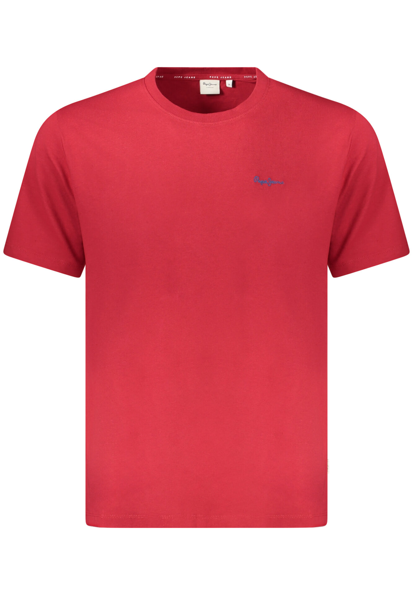 PEPE JEANS MEN'S SHORT-SLEEVED T-SHIRT, RED
