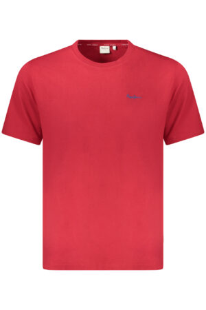 PEPE JEANS MEN'S SHORT-SLEEVED T-SHIRT, RED