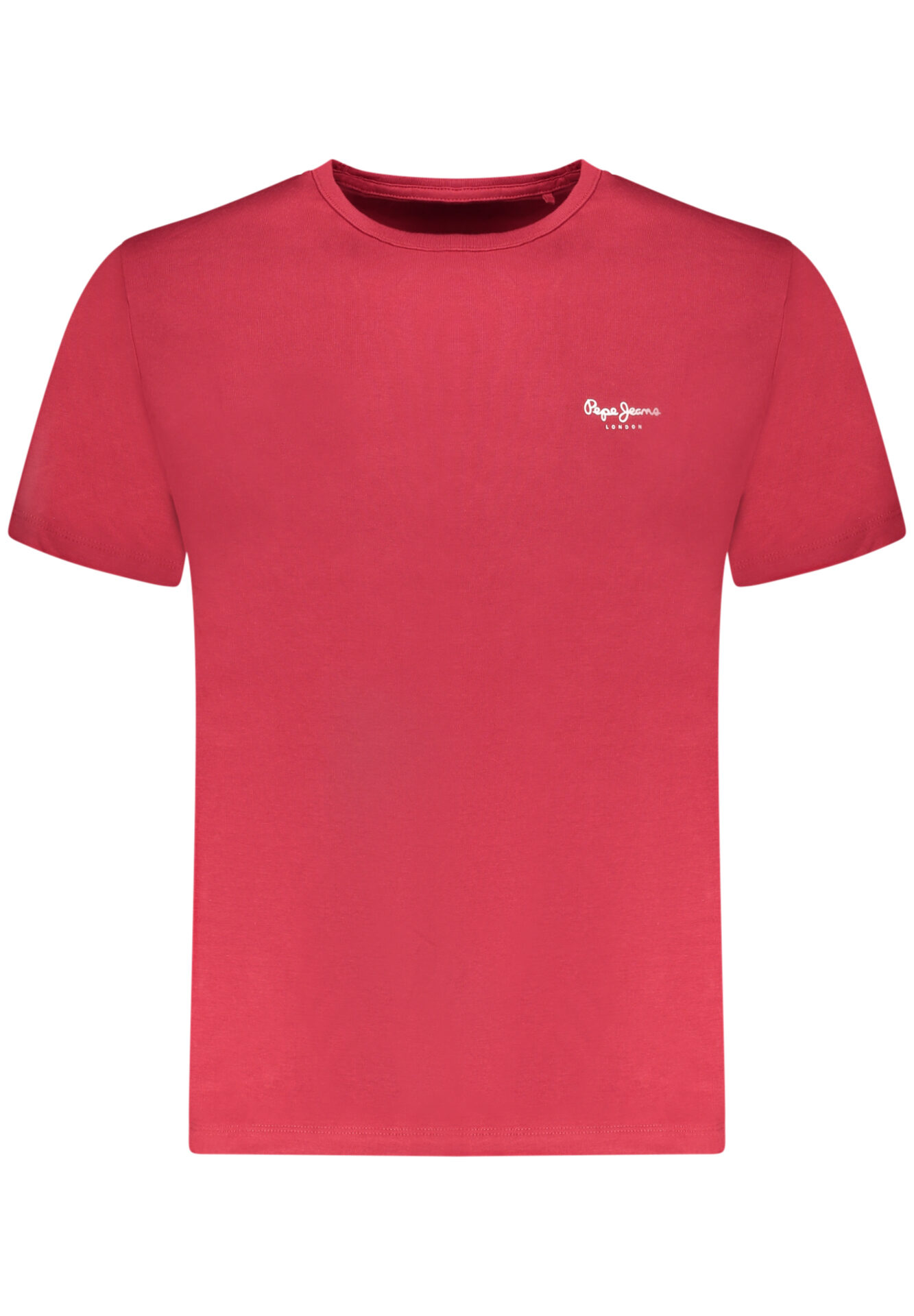 PEPE JEANS MEN'S SHORT-SLEEVED T-SHIRT, RED