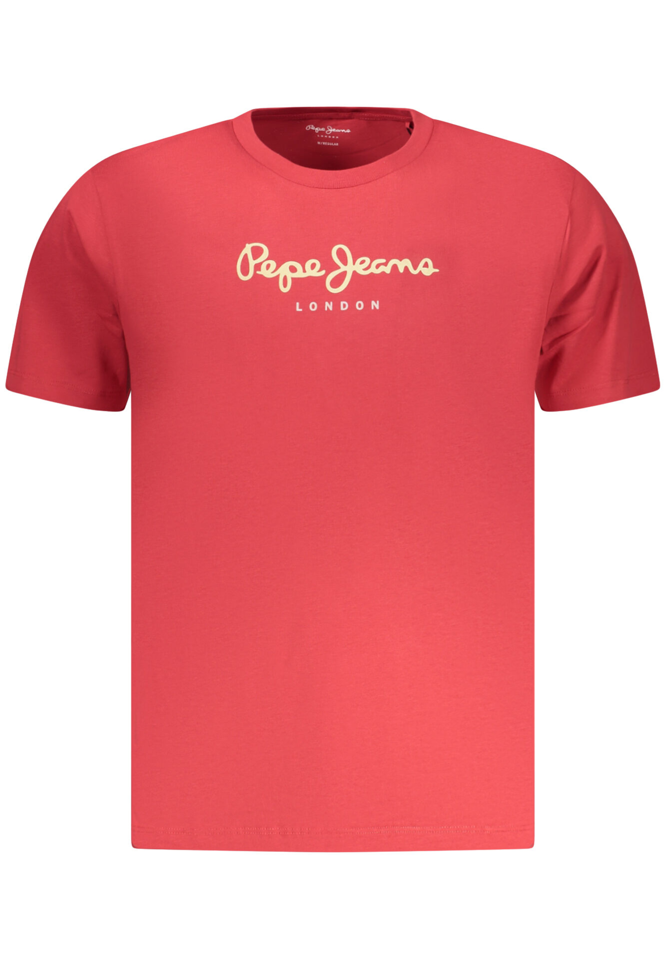 PEPE JEANS MEN'S SHORT-SLEEVED T-SHIRT, RED