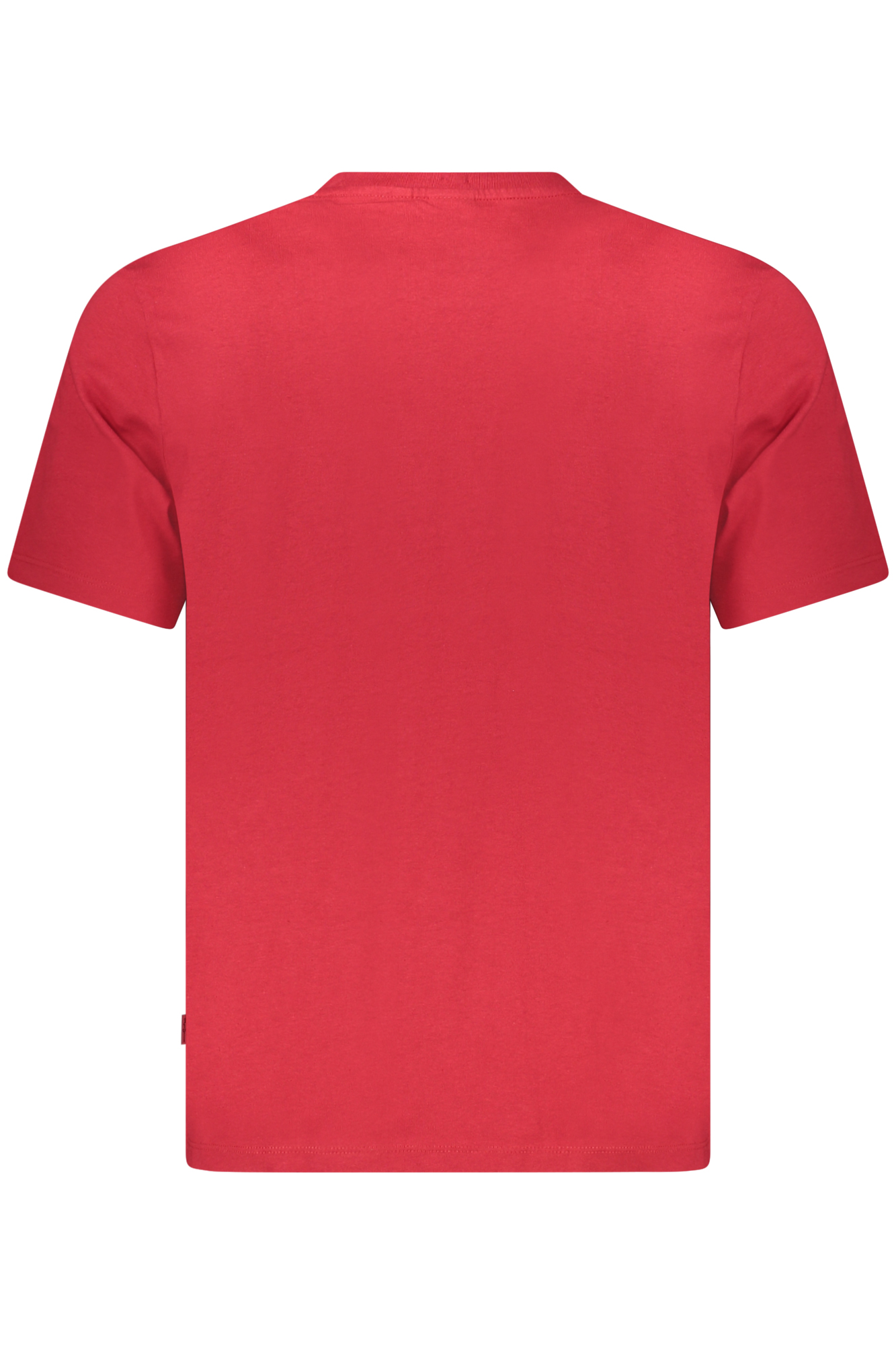 PEPE JEANS MEN'S SHORT-SLEEVED T-SHIRT, RED PEPE JEANS MEN'S SHORT-SLEEVED T-SHIRT, RED - Image 2