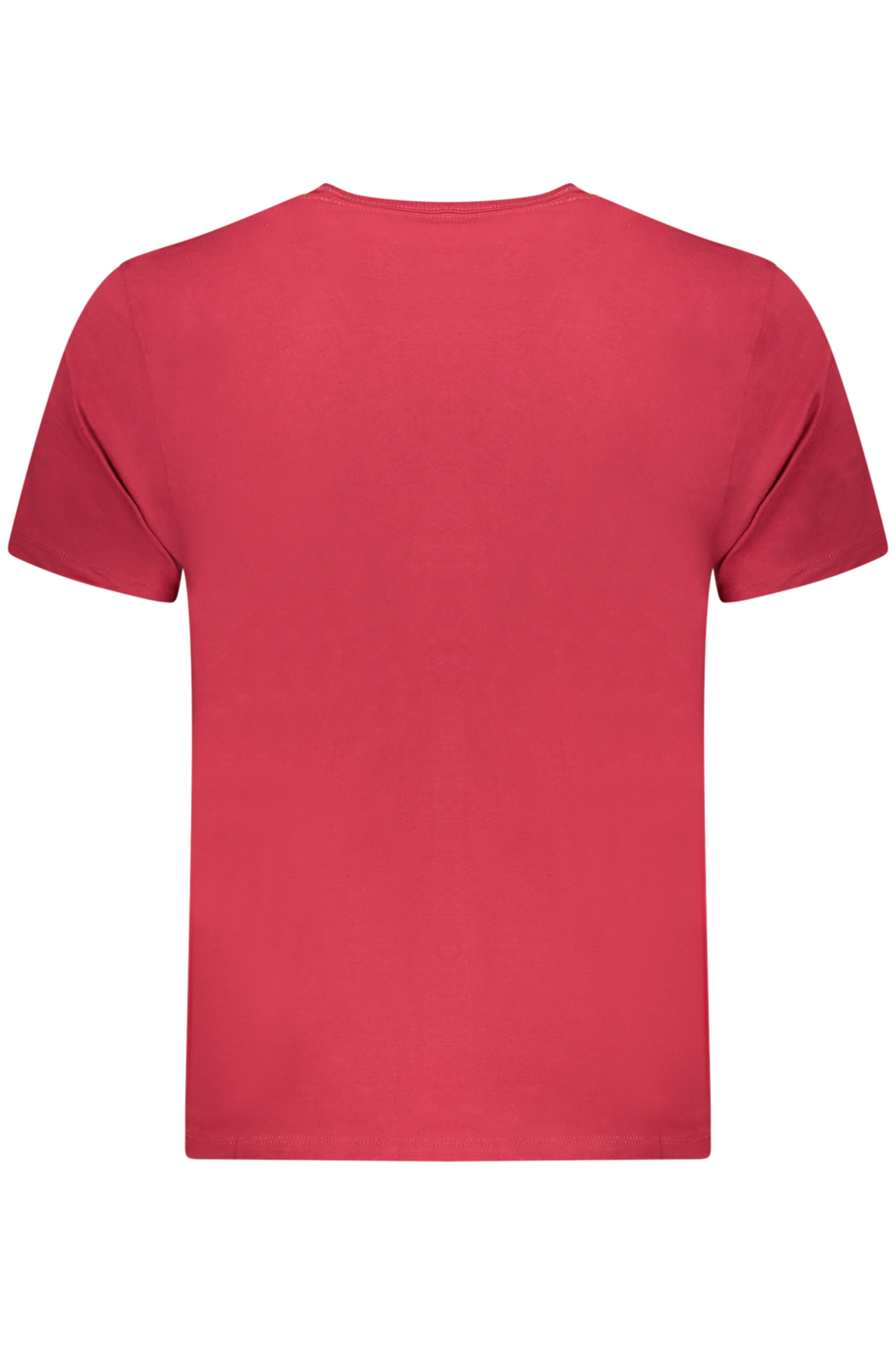 PEPE JEANS MEN'S SHORT-SLEEVED T-SHIRT, RED PEPE JEANS MEN'S SHORT-SLEEVED T-SHIRT, RED - Image 2