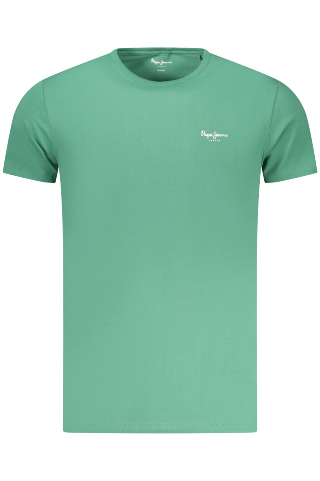 pepejeanst-shirtmanichecorteuomoverde_1 PEPE JEANS žali vyriški marškinėliai trumpomis rankovėmis