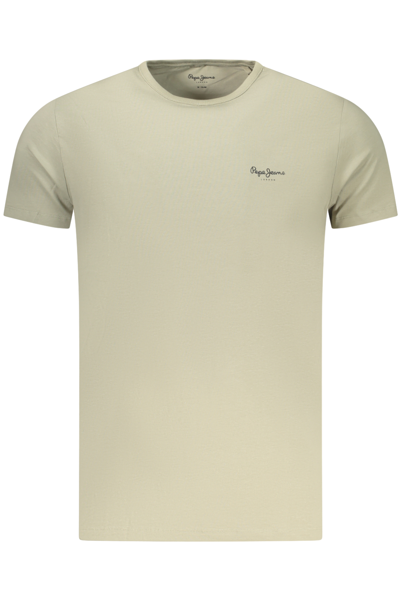 PEPE JEANS MEN'S SHORT-SLEEVED T-SHIRT GREEN PEPE JEANS MEN'S SHORT-SLEEVED T-SHIRT GREEN