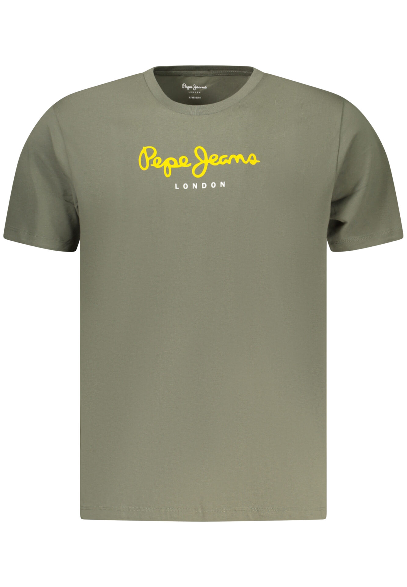 PEPE JEANS MEN'S SHORT-SLEEVED T-SHIRT GREEN
