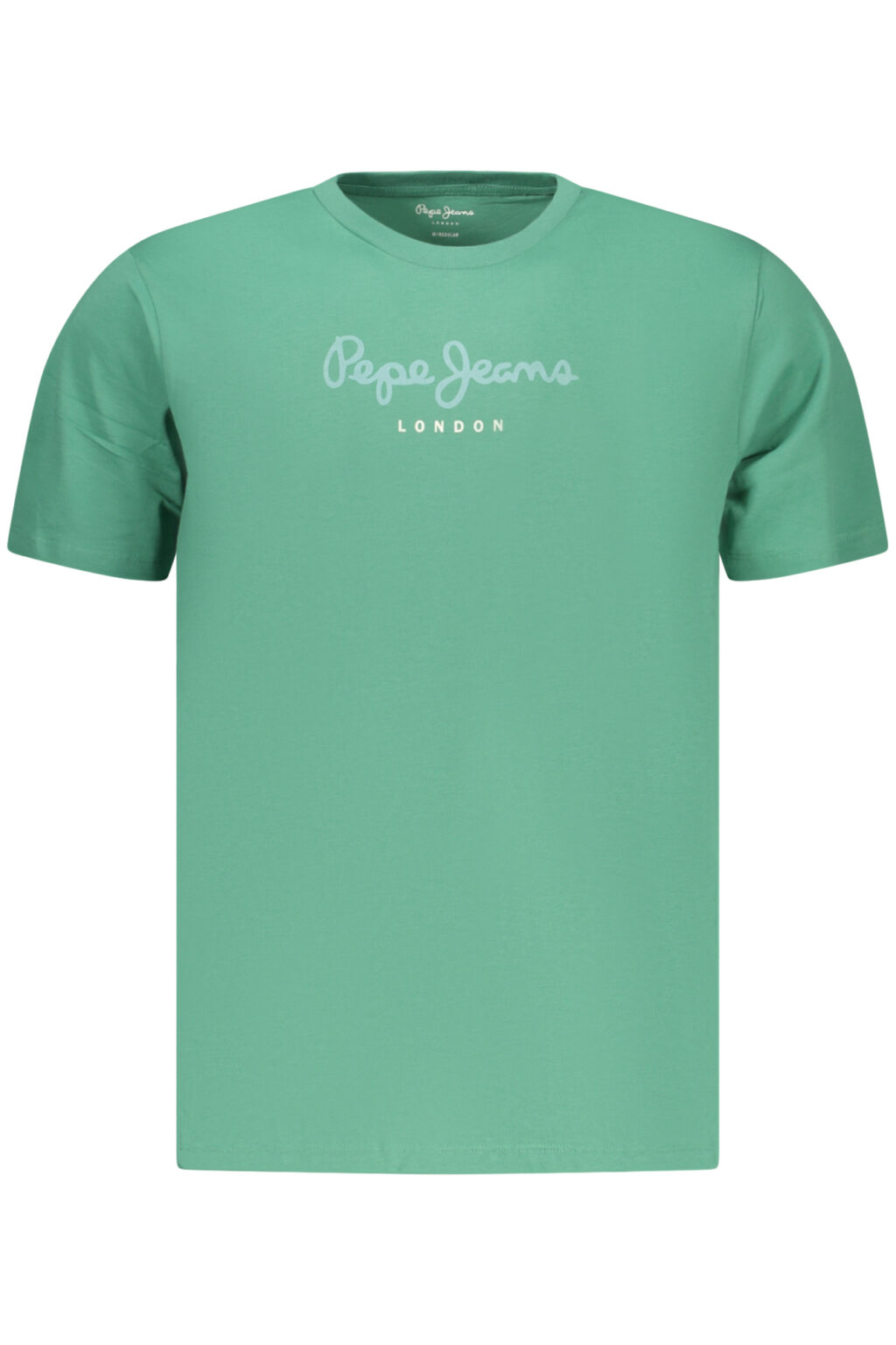 PEPE JEANS žali vyriški marškinėliai trumpomis rankovėmis