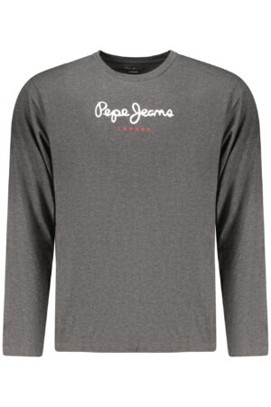 PEPE JEANS MEN'S LONG-SLEEVED T-SHIRT, GREY